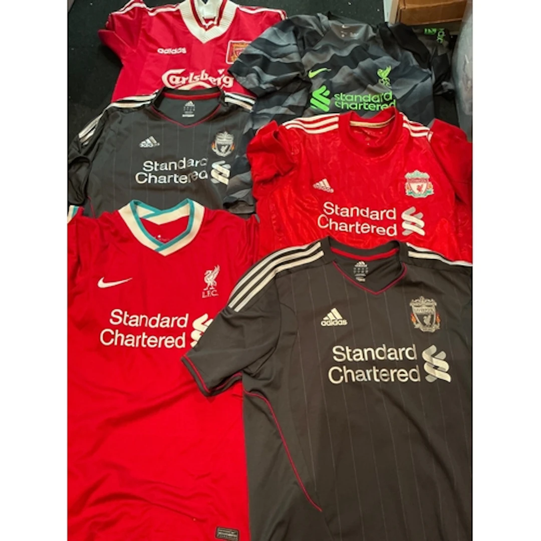 Liverpool Football Shirt Collection: Mainly adult sizes in g...