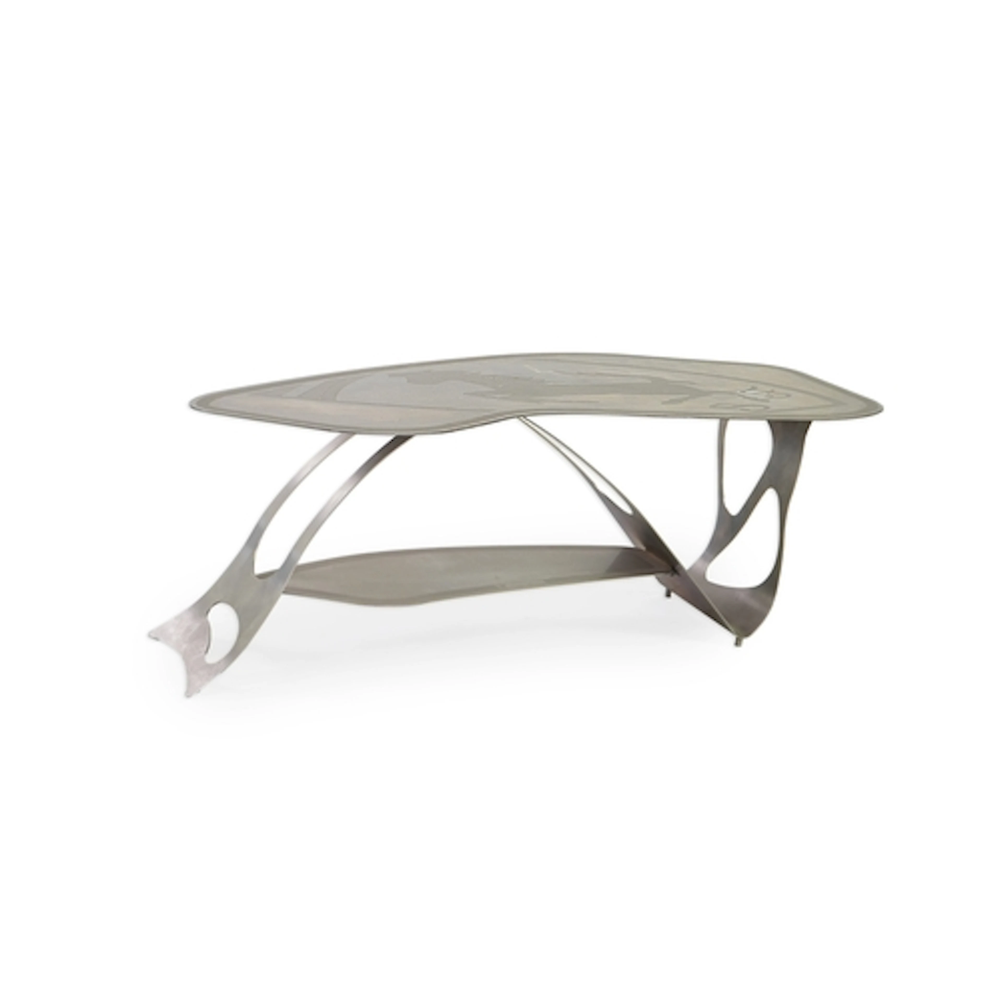 Pietro Psaier (Italian 1939-2004) A Ferrari polished steel c...