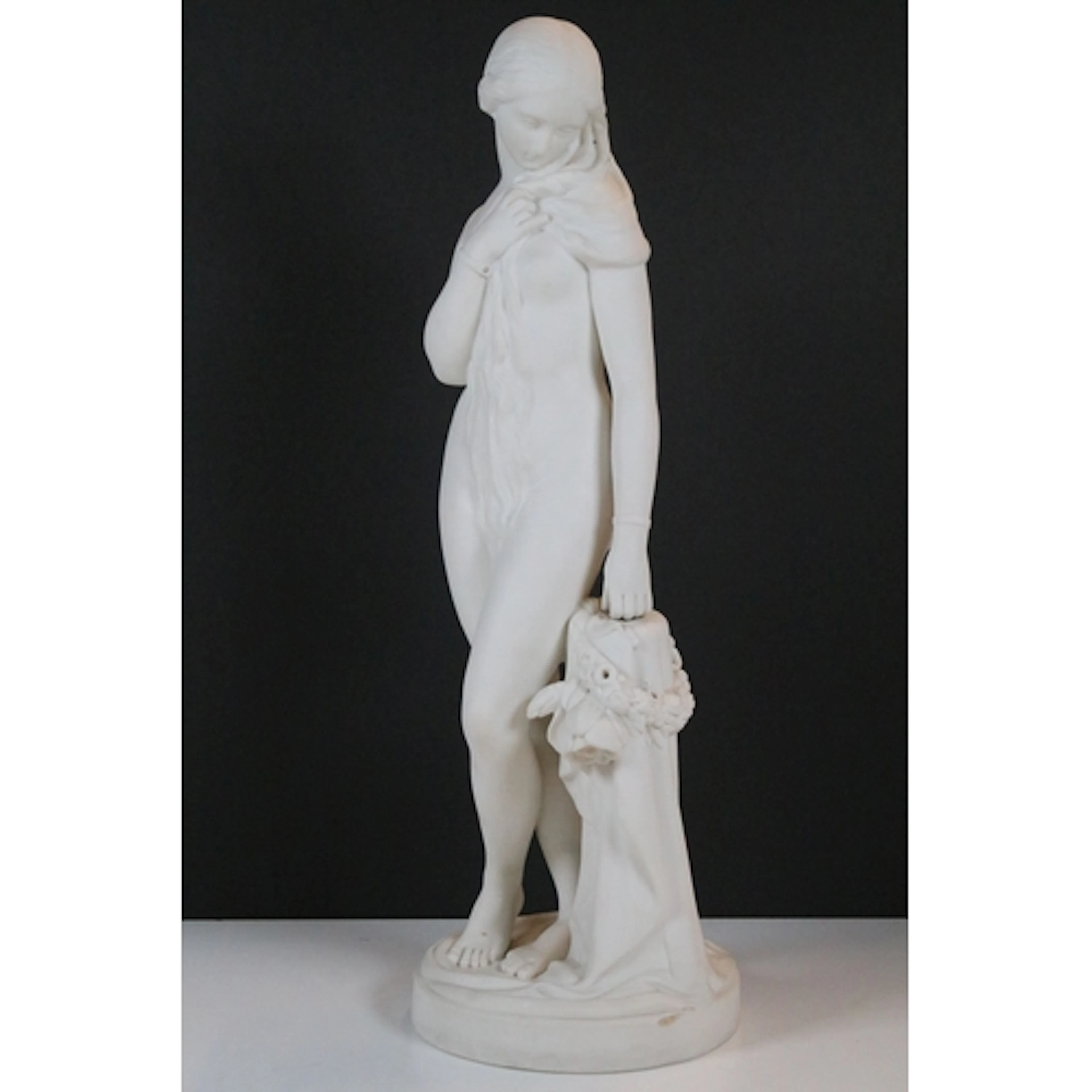 Victorian Minton parianware 'The Octoroon' figure, after Joh...