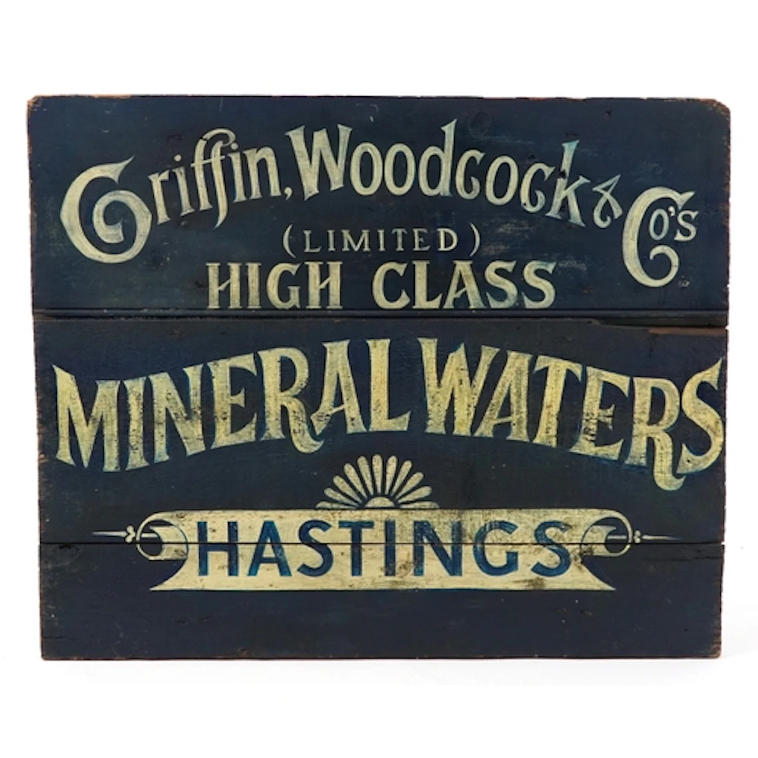 Vintage Griffin, Woodcock & Co's. Mineral Waters - Hastings,...