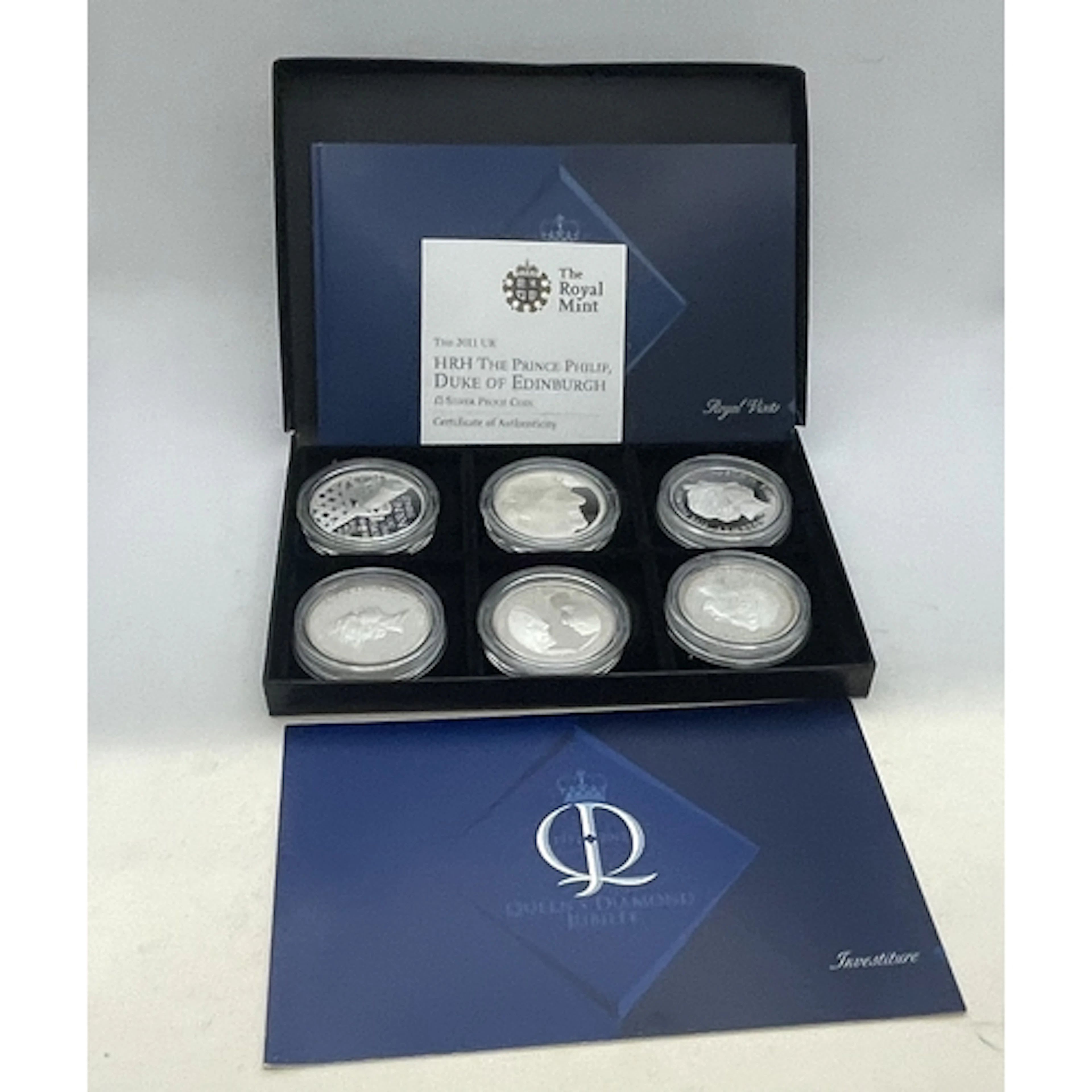 The Royal Mint: The Prince Philip, Duke of Edinburgh £5 Silv...