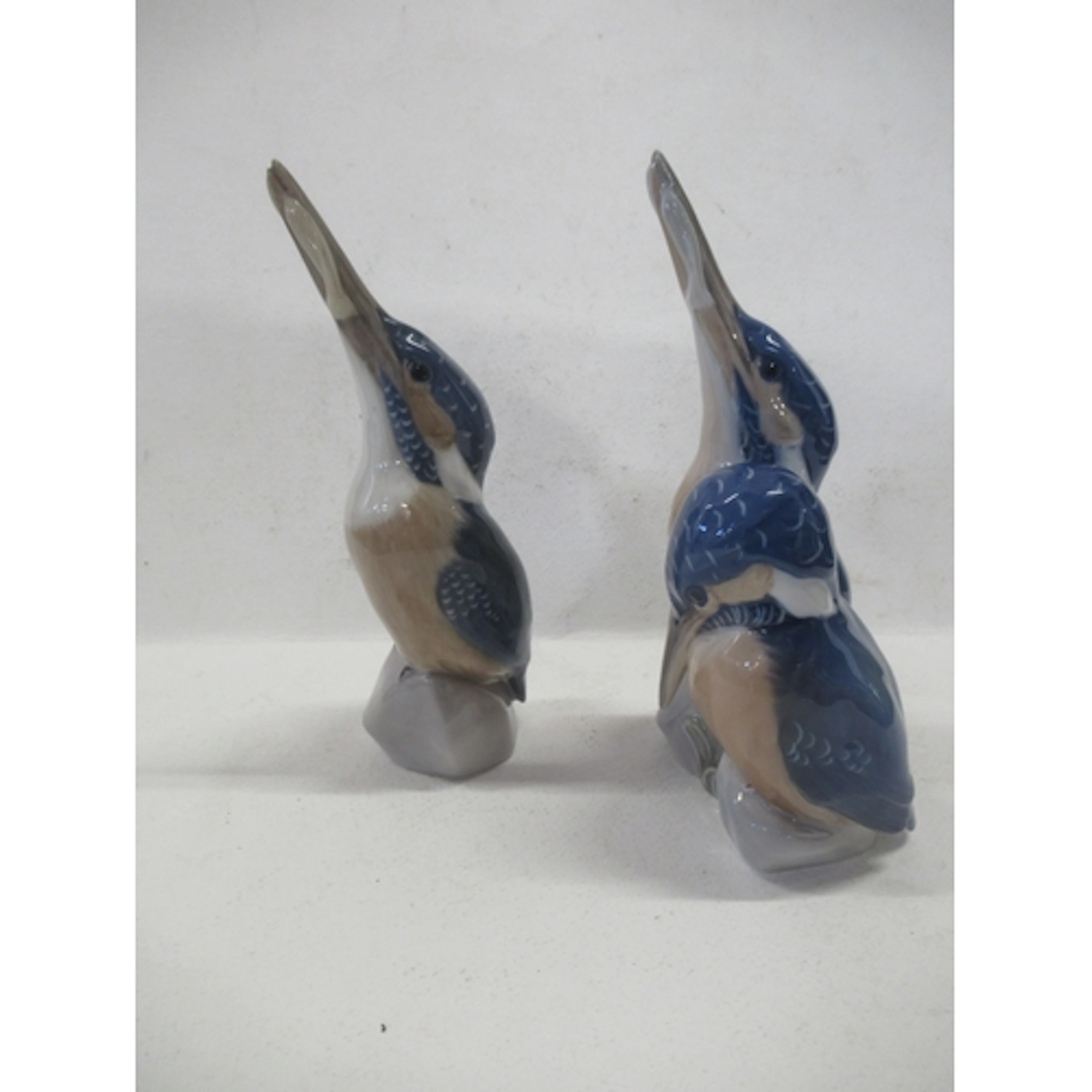 A Royal Copenhagen model, of a kingfisher, together with a B...