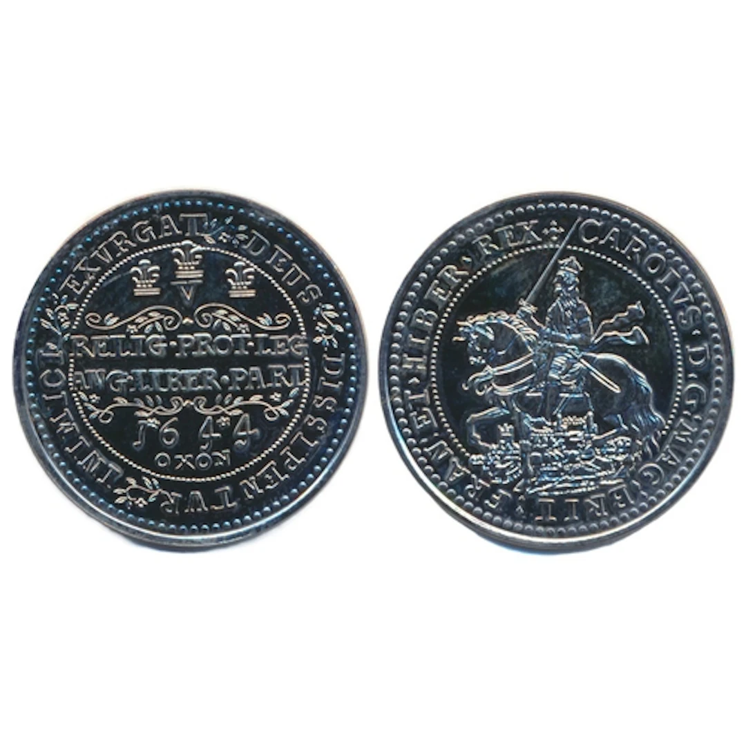 The Millionaires Collection 22ct white gold 1644 Charles I D...