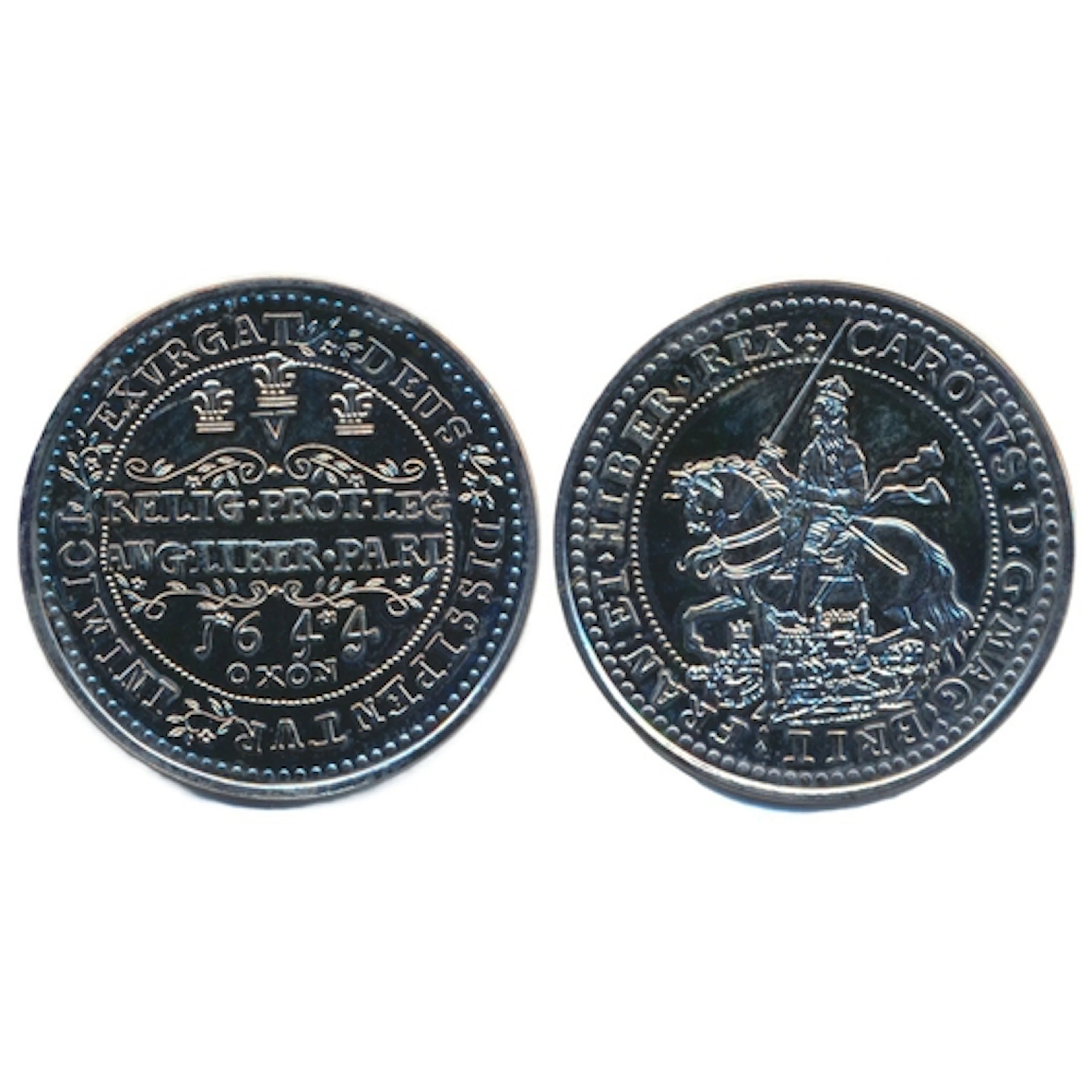 The Millionaires Collection 22ct white gold 1644 Charles I D...