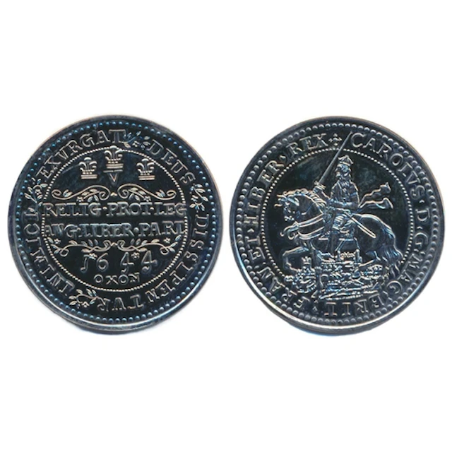 The Millionaires Collection 22ct white gold 1644 Charles I D...