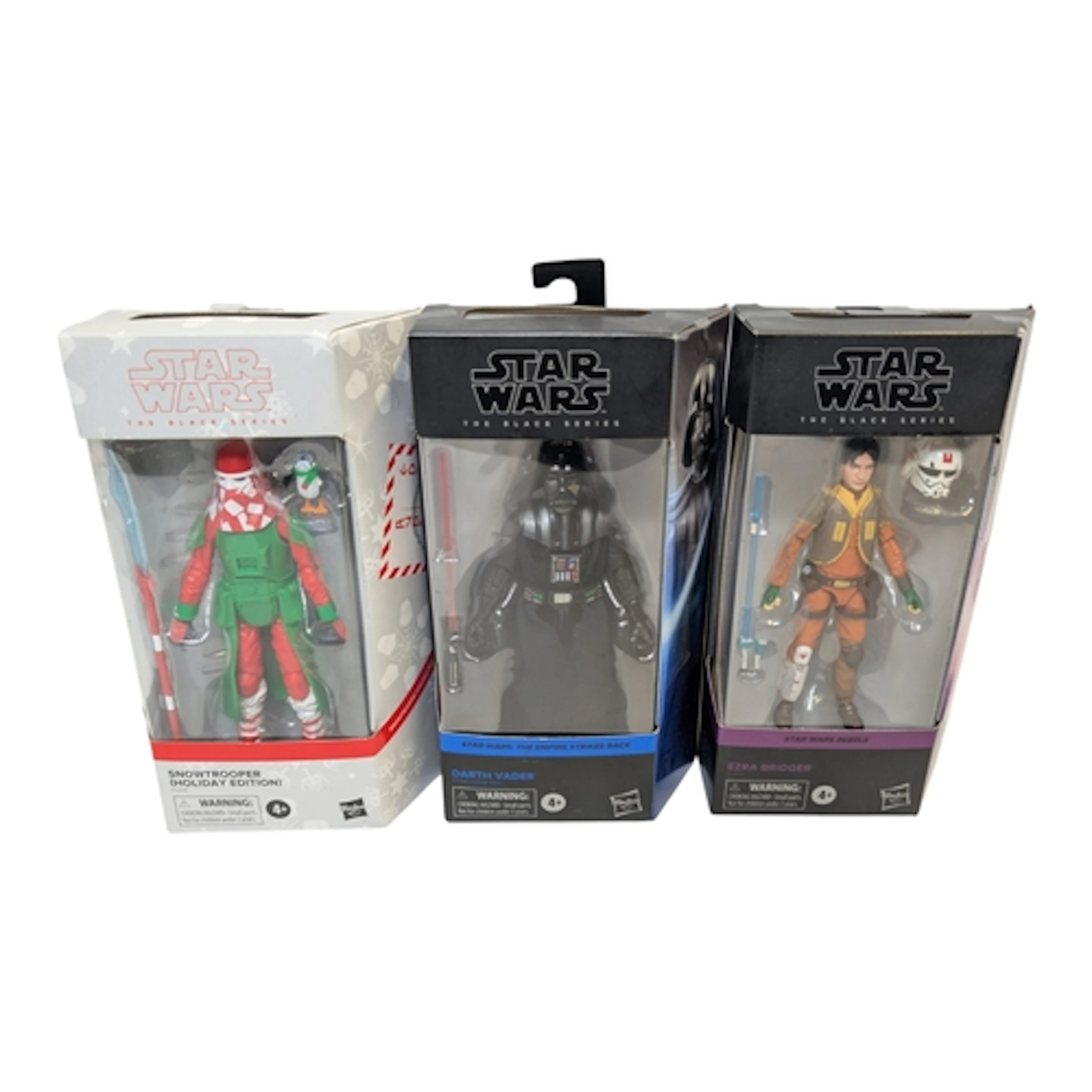 3 x Star Wars The Black Series 6" action figures by Hasbro: ...