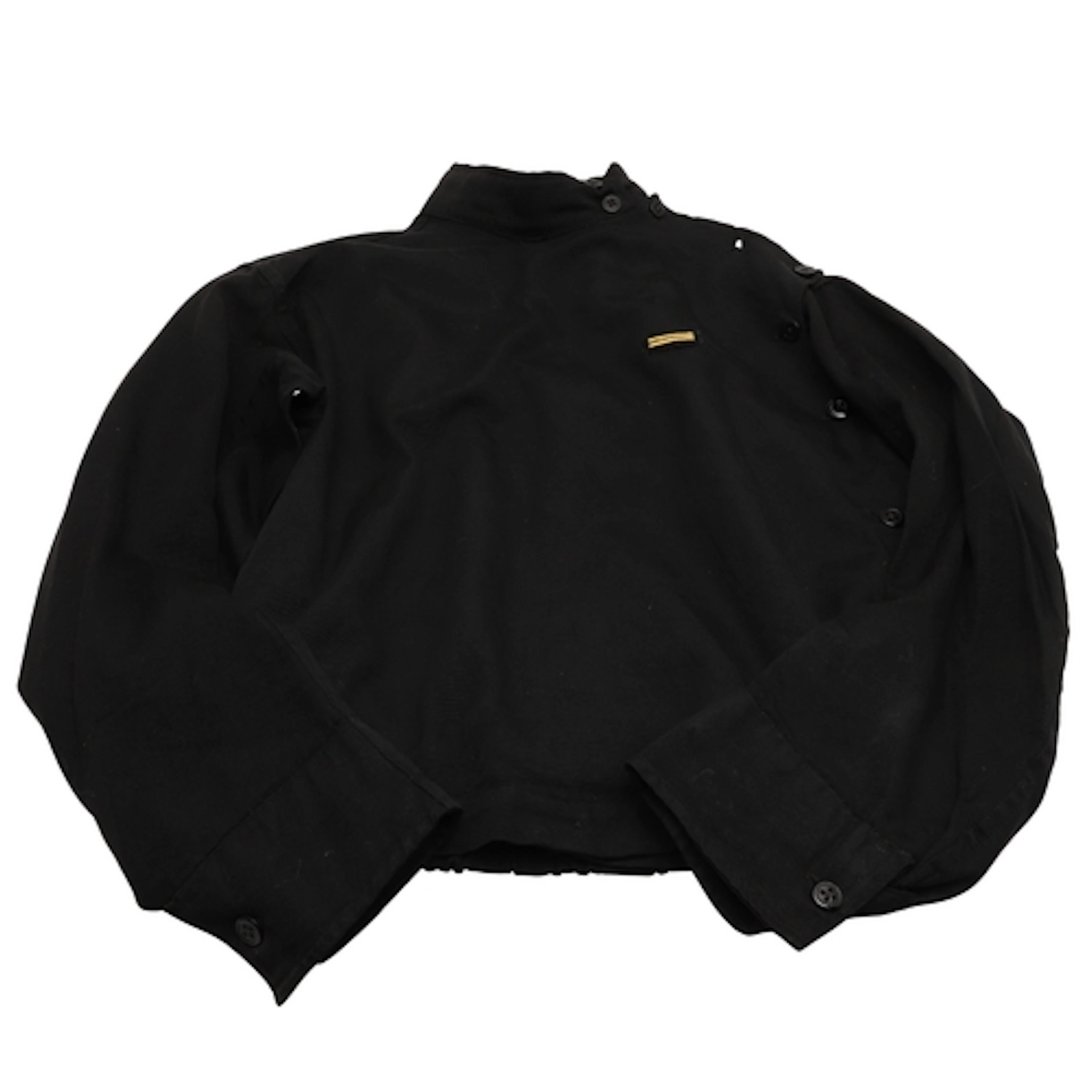 A BRITISH UNION OF FASCISTS BLACK SHIRT WITH RANK STRIPES FO...