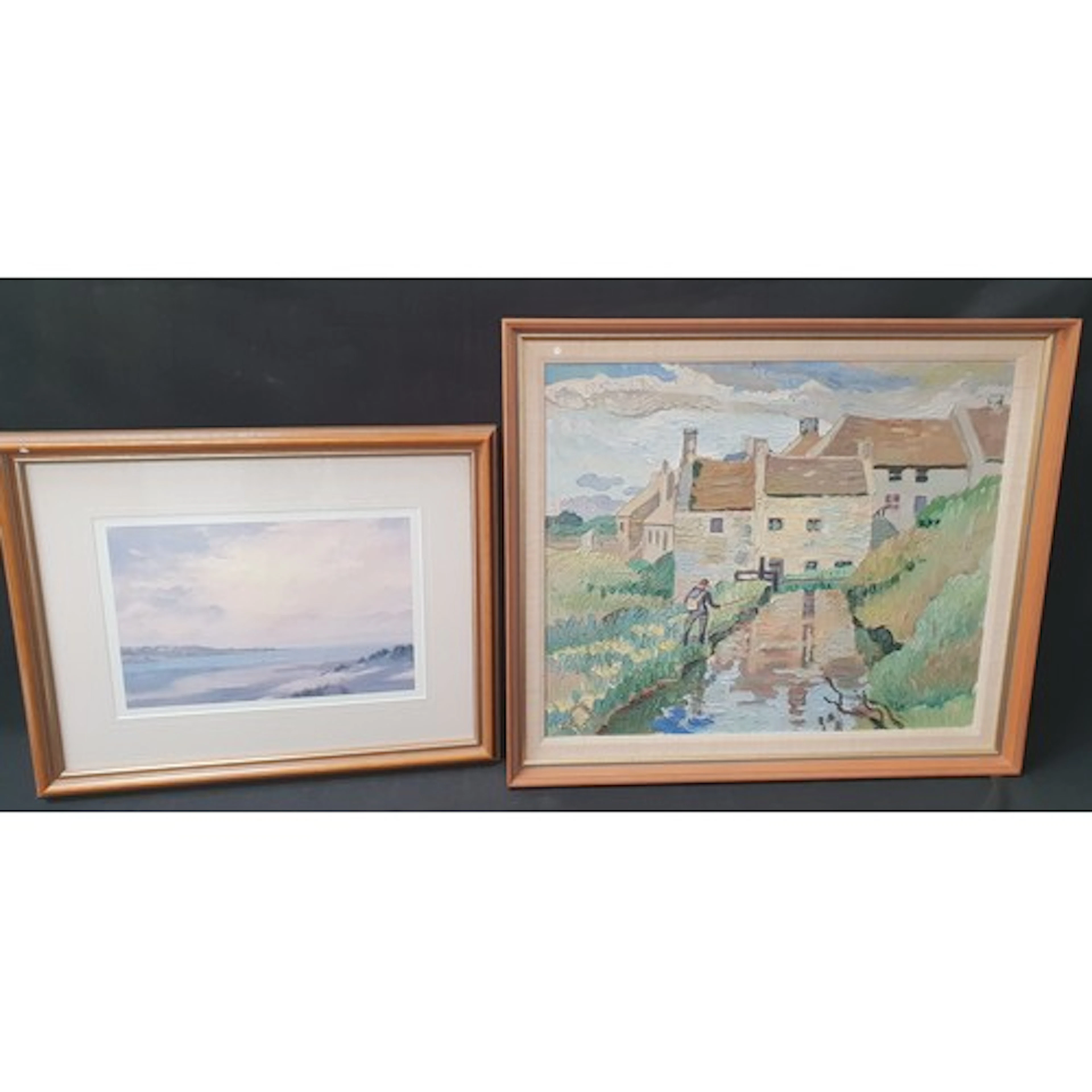 F.S. BEGG (Scottish, 20th Century) Coastal Landscape Print, ...