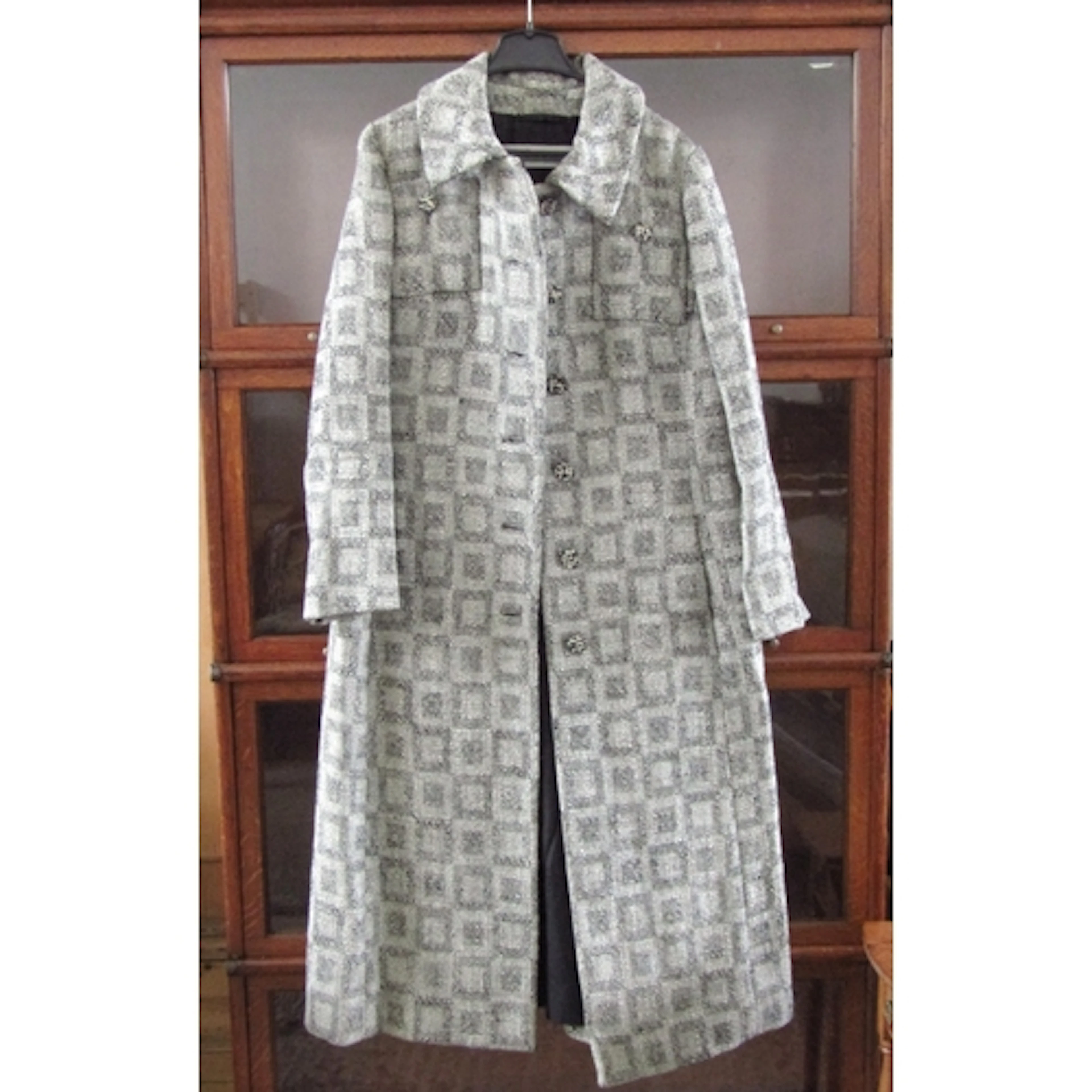 Ib Jorgensen Ladies Three Quarter Length Coat Couture Finely...