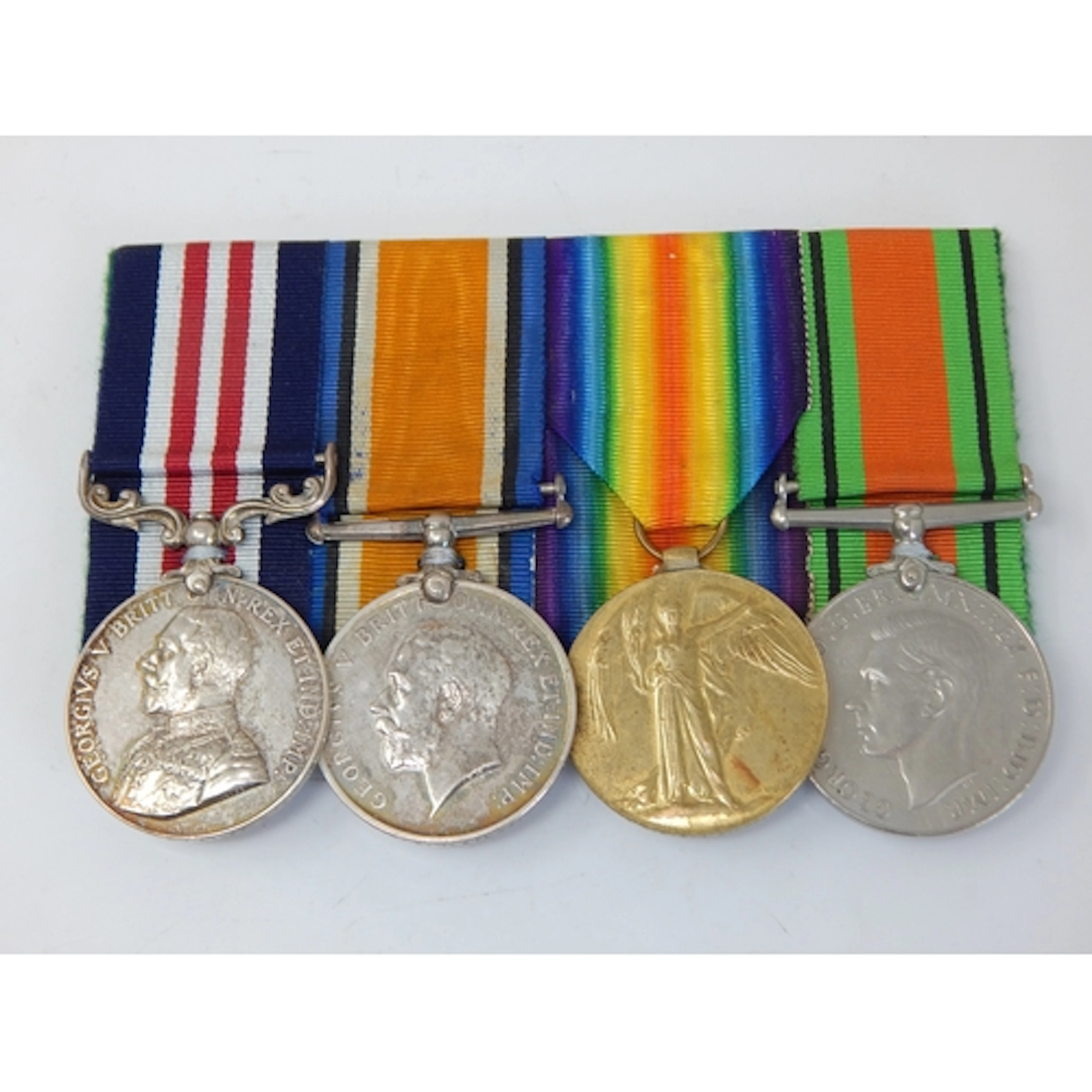 WWI M.M, Medal Pair & WWII Defence Medals Awarded to "R-2508...