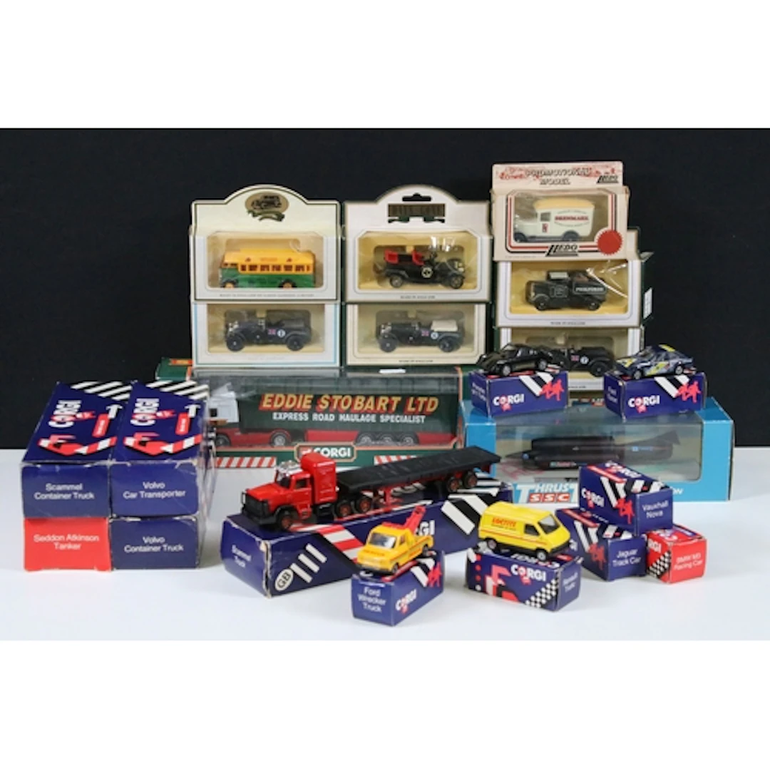 22 Boxed diecast models to include 13 x Corgi featuring Eddi...
