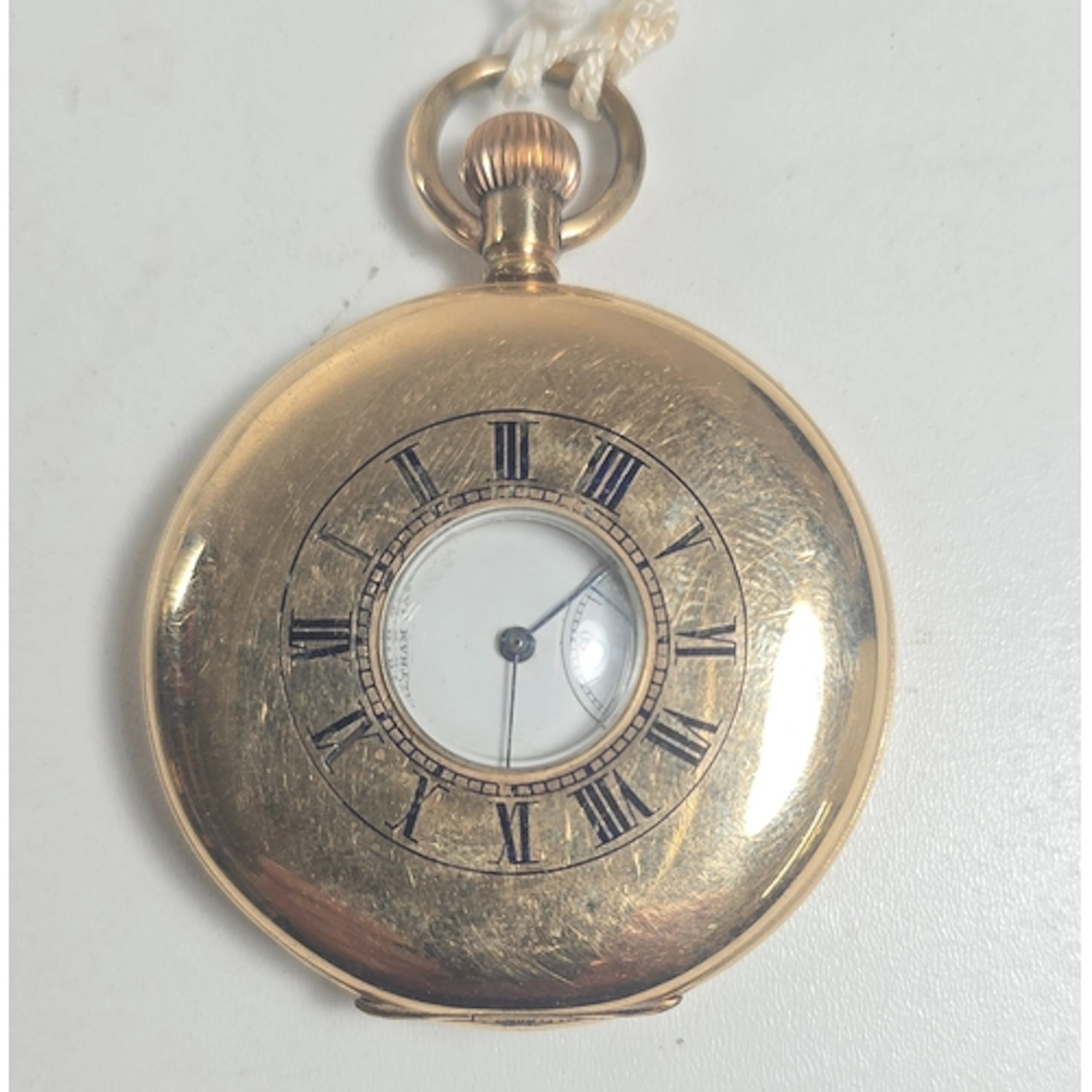 An American Half-Hunter pocket watch by Am. Watch Co., Walth...