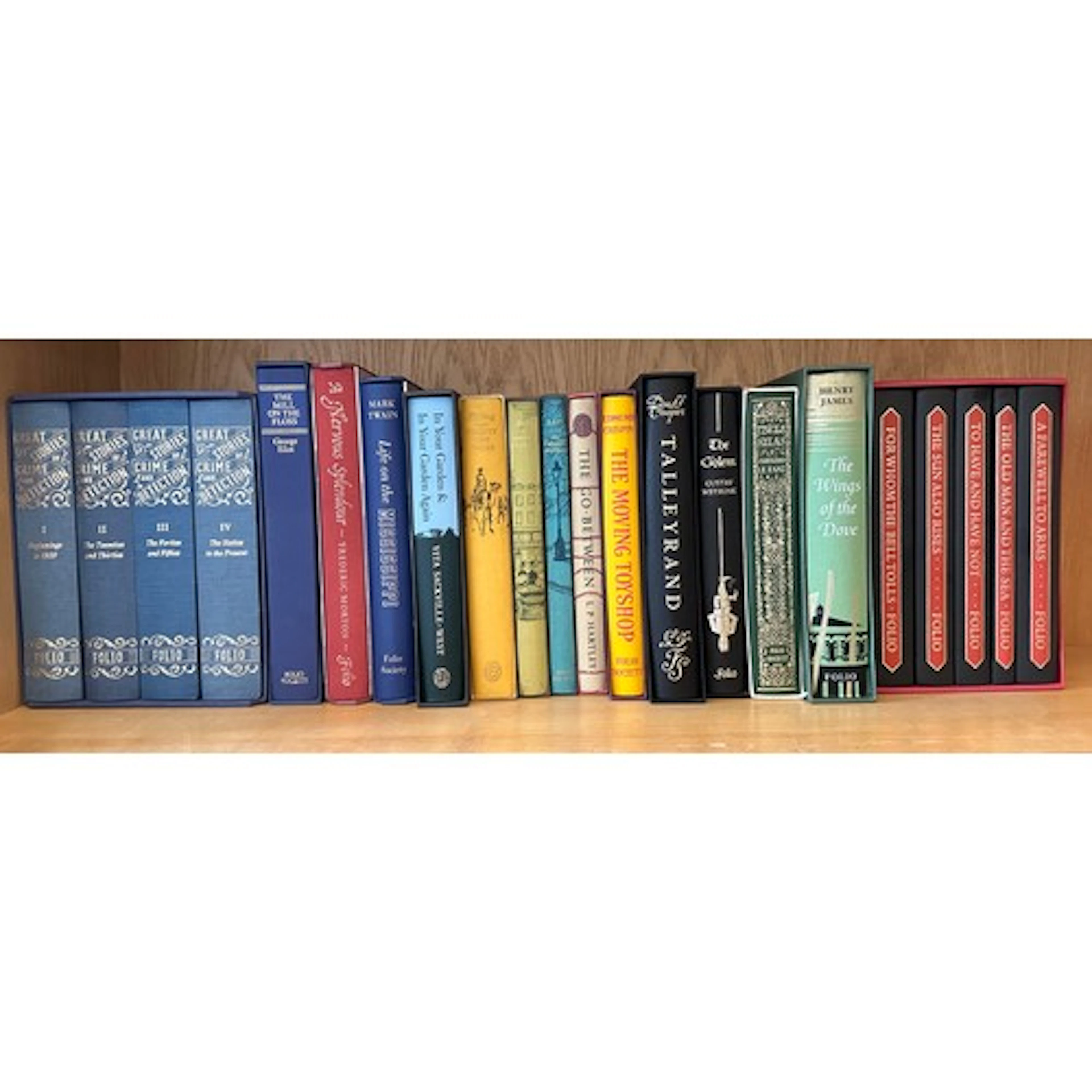 Folio Society 19/20thC literature: 'Beginnings to 1920', ' T...