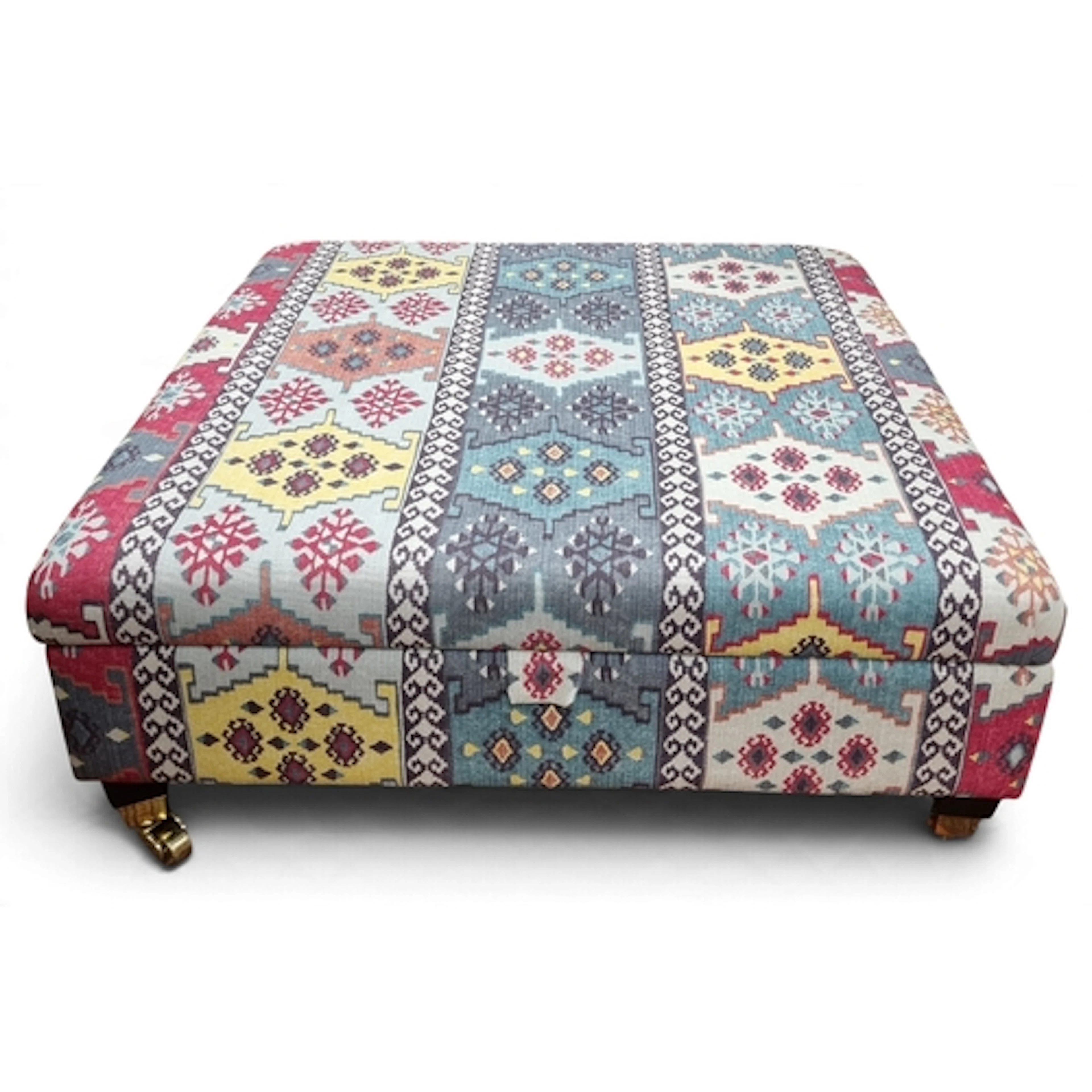 A really good Finline Furniture Otterman in a Kilim style up...