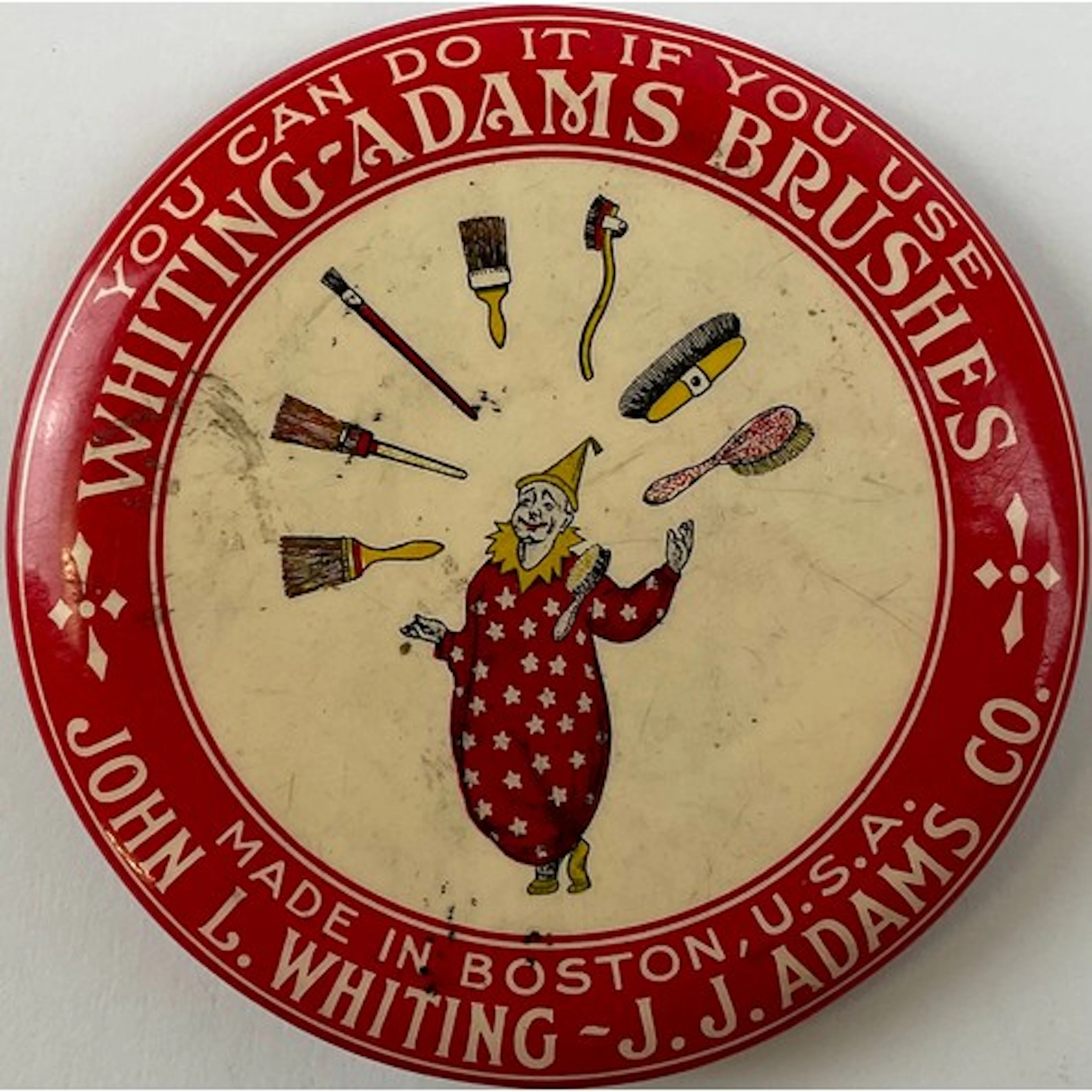 Advertising - an early 20th century American looking glass, ...
