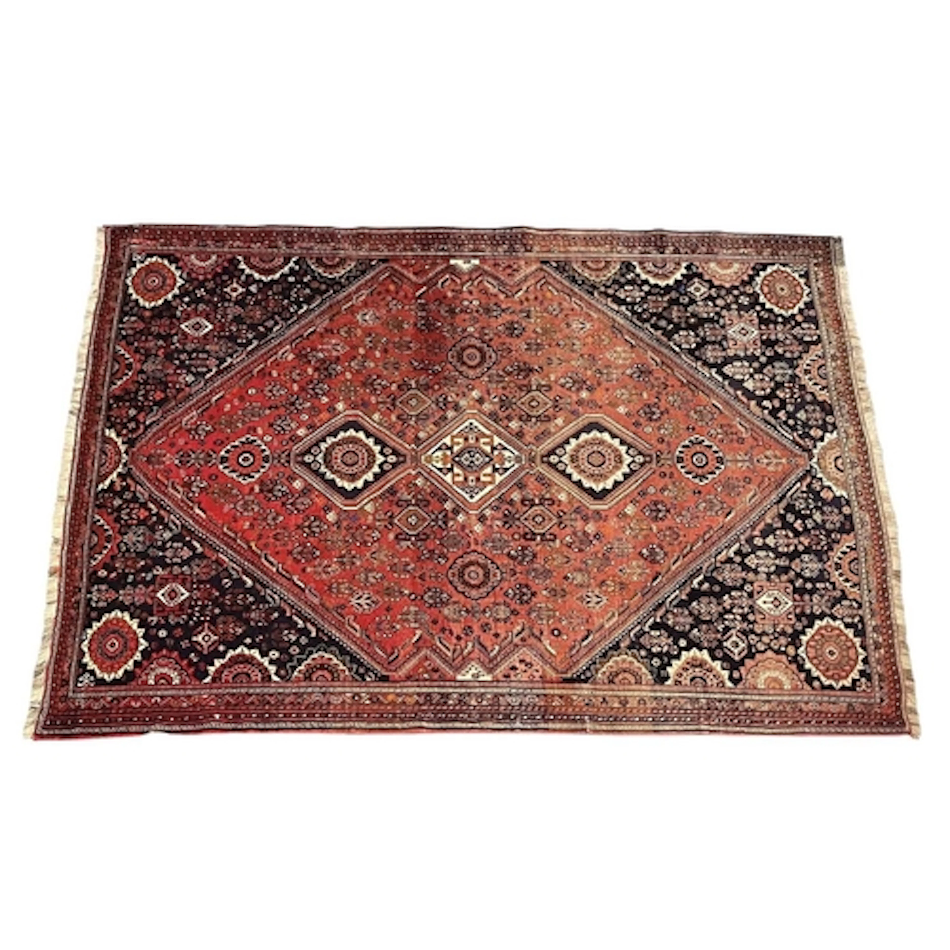 A 20th century South West Persian Islamic Ghashghai wool han...