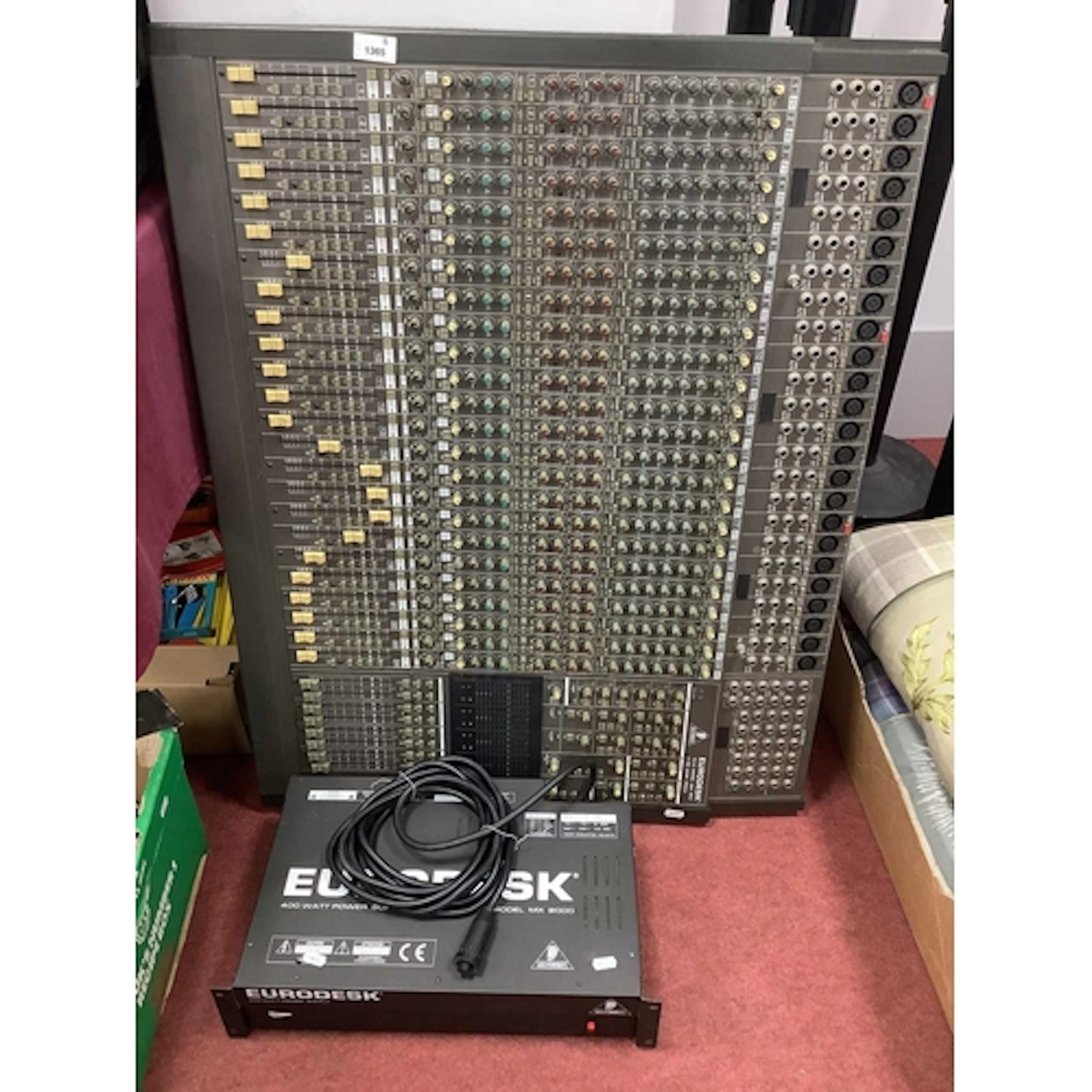 Behringer Eurodesk MX8000 Mixing Desk, with dedicated power ...