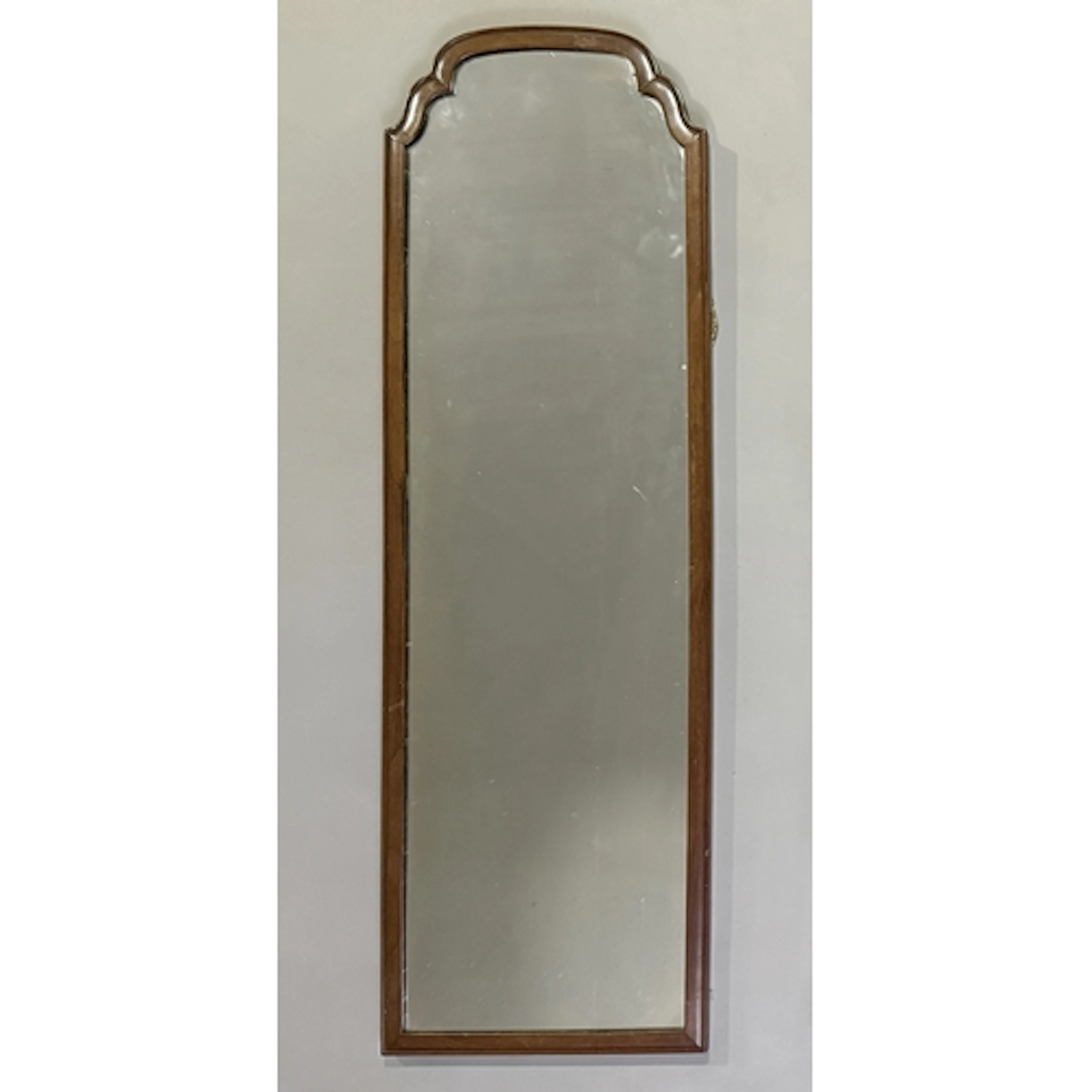 A Queen Anne style walnut dressing mirror - 1920s-30s, with ...