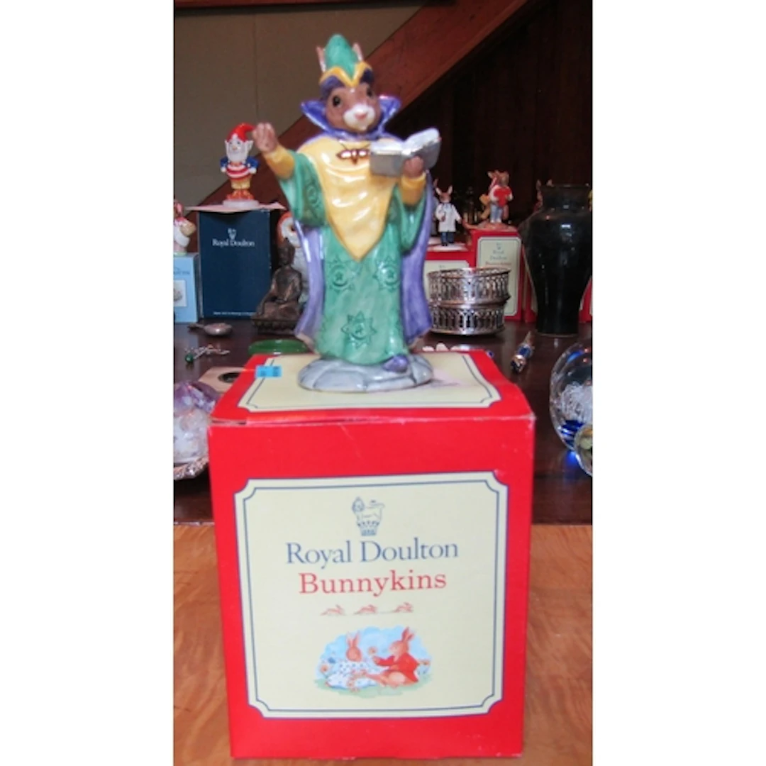 Royal Doulton Bunnykins Fine Porcelain Figure Mystic Bunnyki...