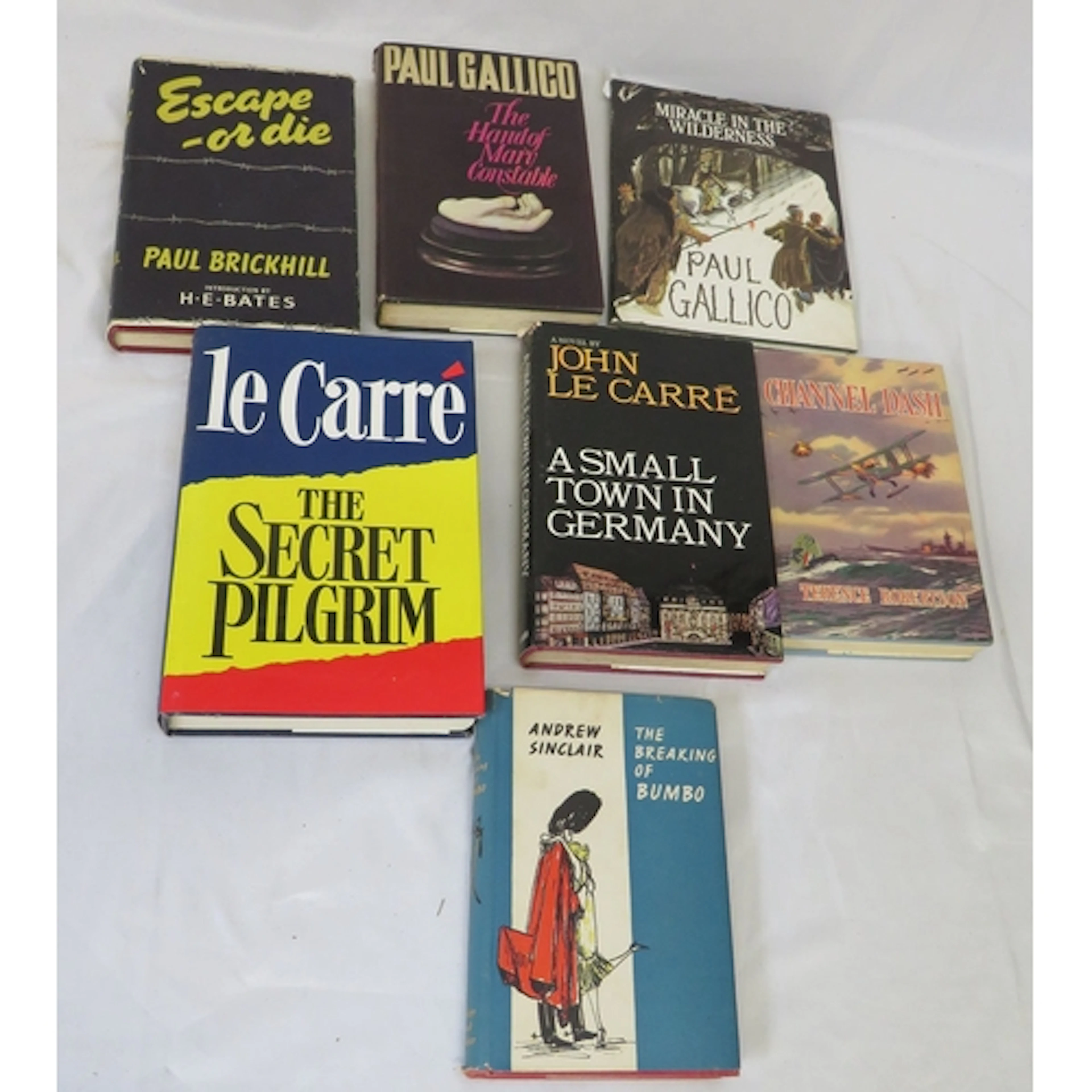 Books: John Le Carre 'A Small Town In Germany' 1968, 'The Se...