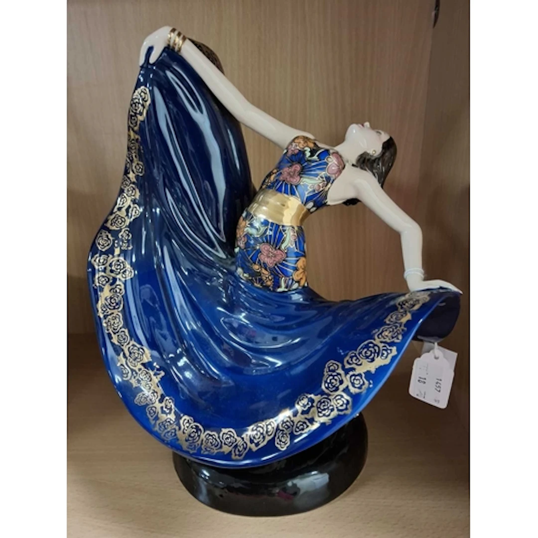 A LIMITED EDITION COALPORT RHAPSODY FIGURE, for Compton &...