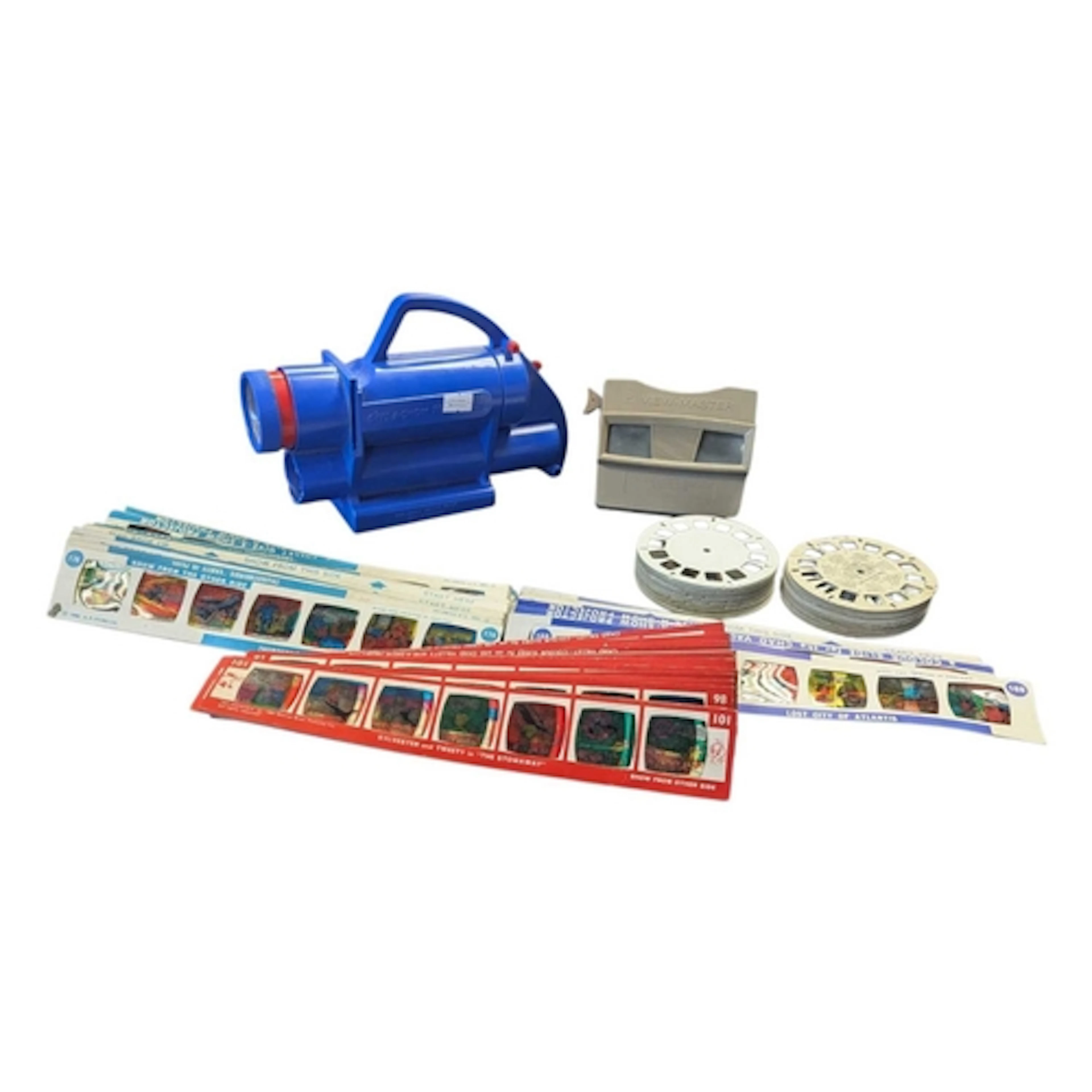 A vintage 20th century View-Master stereo viewer and Chad Va...