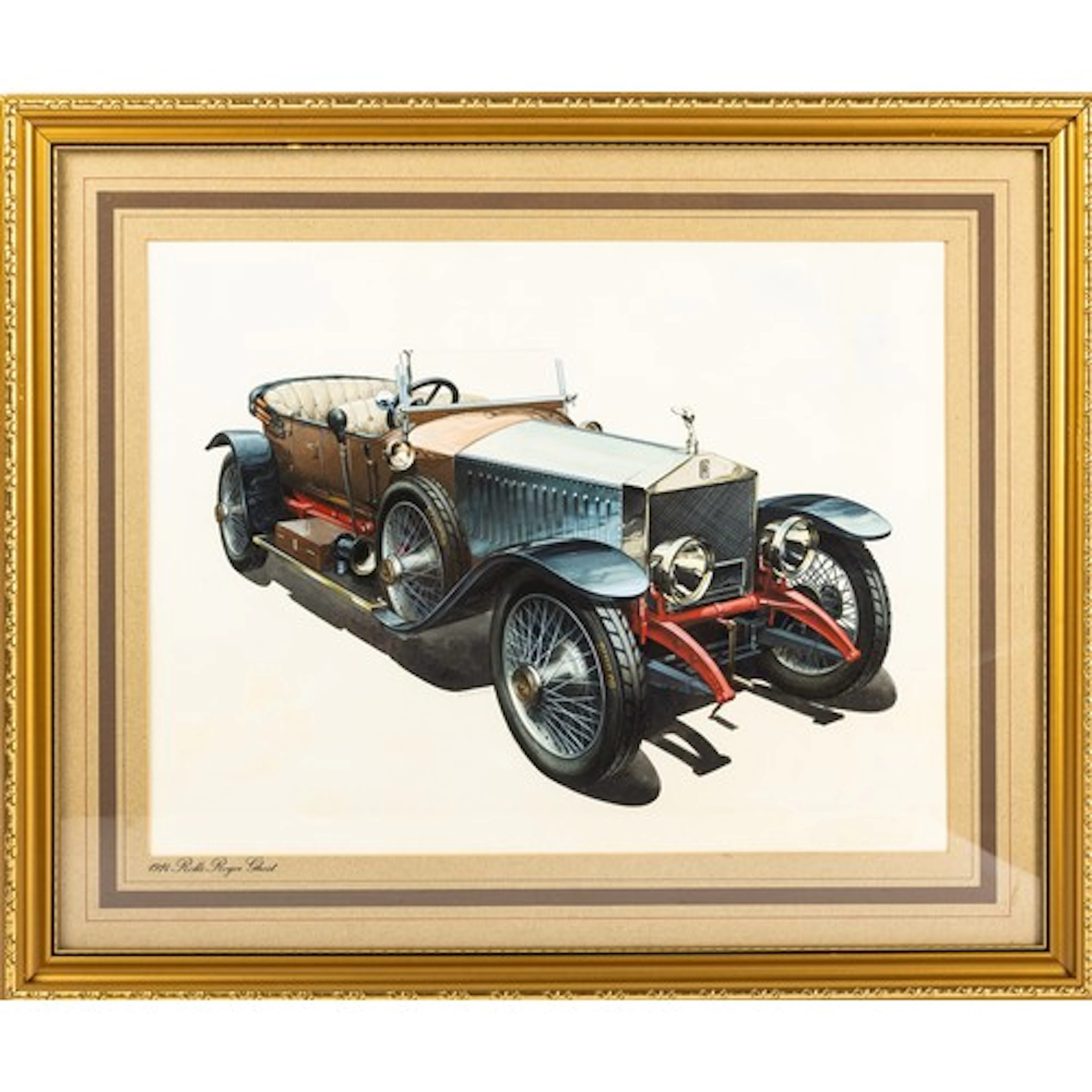 Mike Atkinson (British, 20th Century), 1914 Rolls Royce Gho...