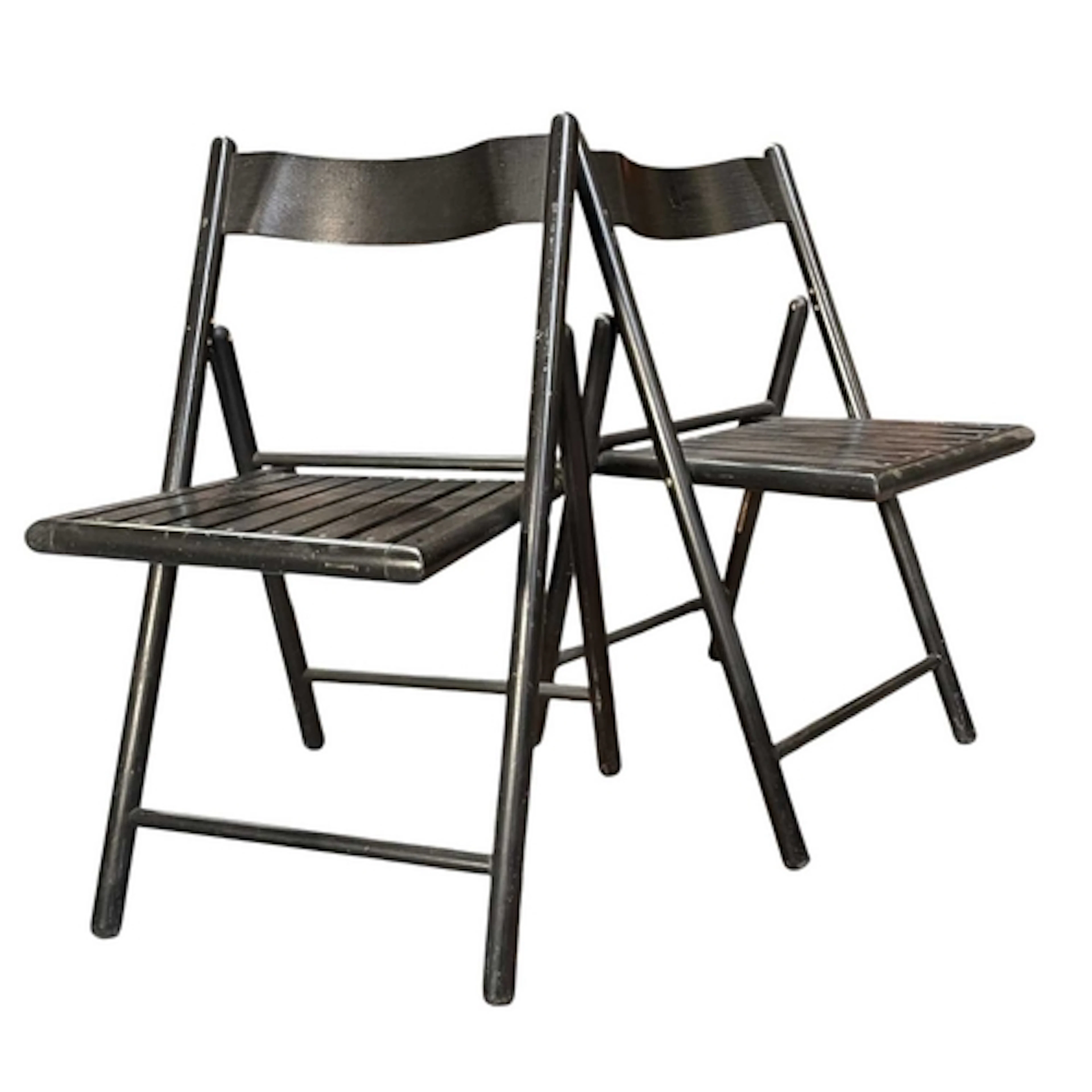 Terence Conran for Habitat - a pair of designer folding chai...