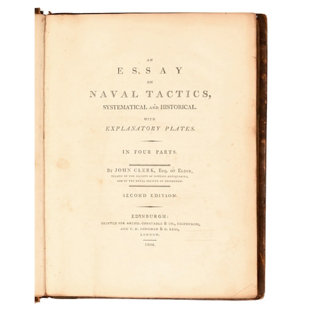 Royal Navy. Clerk (John, of Eldin, Fellow of the Scottish So...