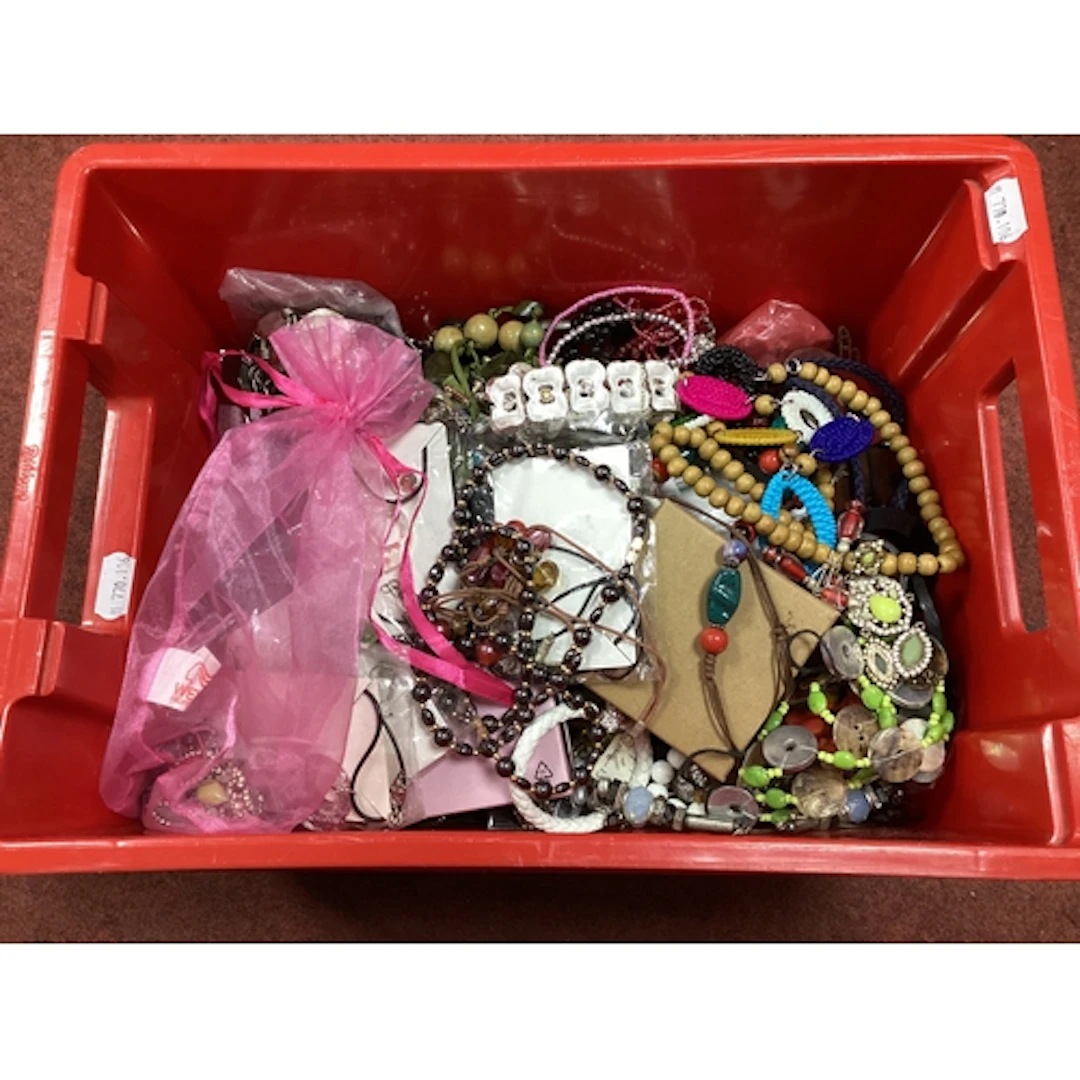 A Quantity of Modern Costume Jewellery :- One Box