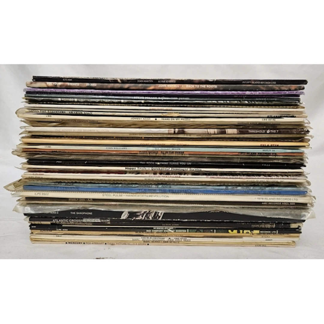 Mixed Vinyl/Albums incl. Pat Benatar, Marc Benno, Rod Stewar...