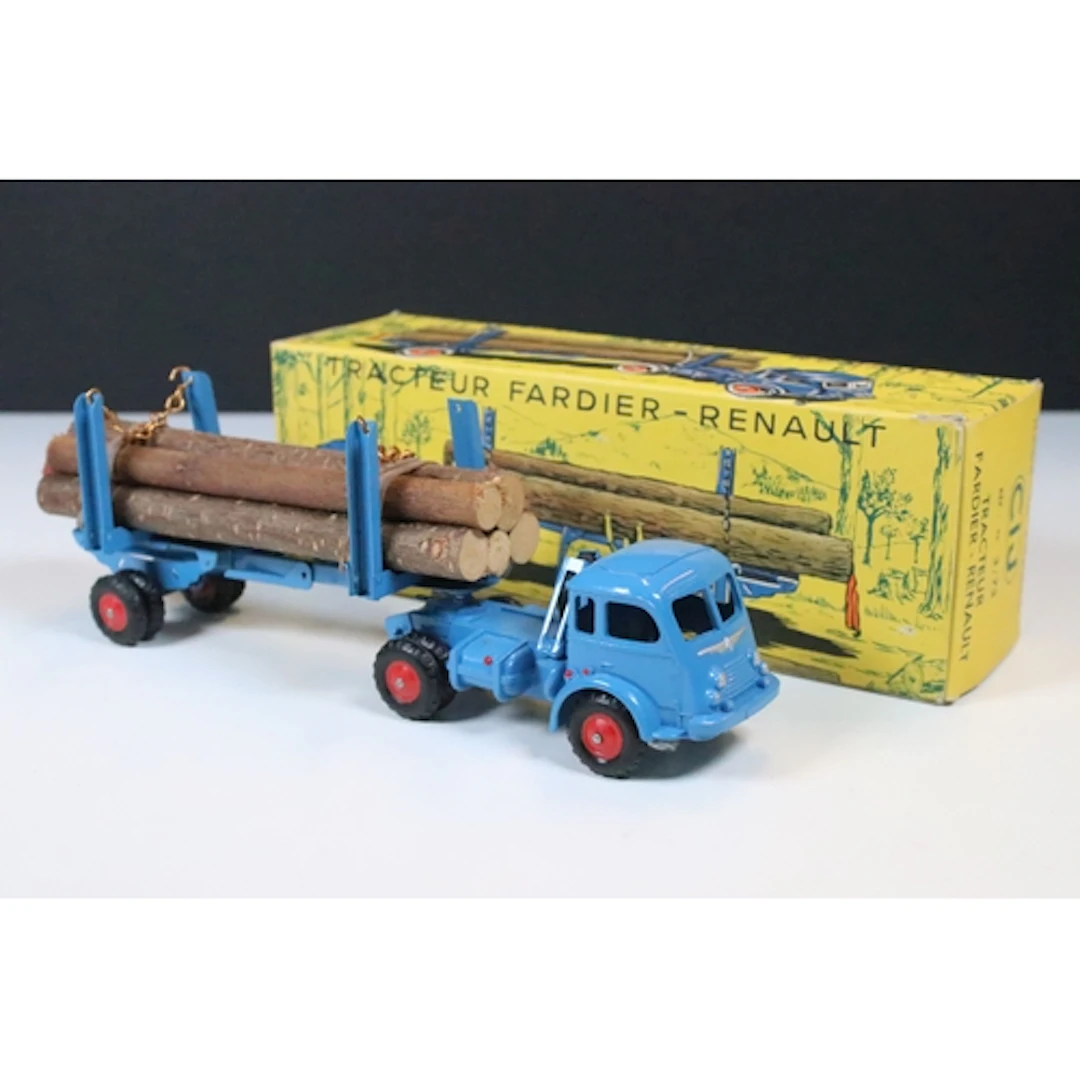 Boxed CIJ (France) No 3/73 Tracteur Fardier Renault diecast ...