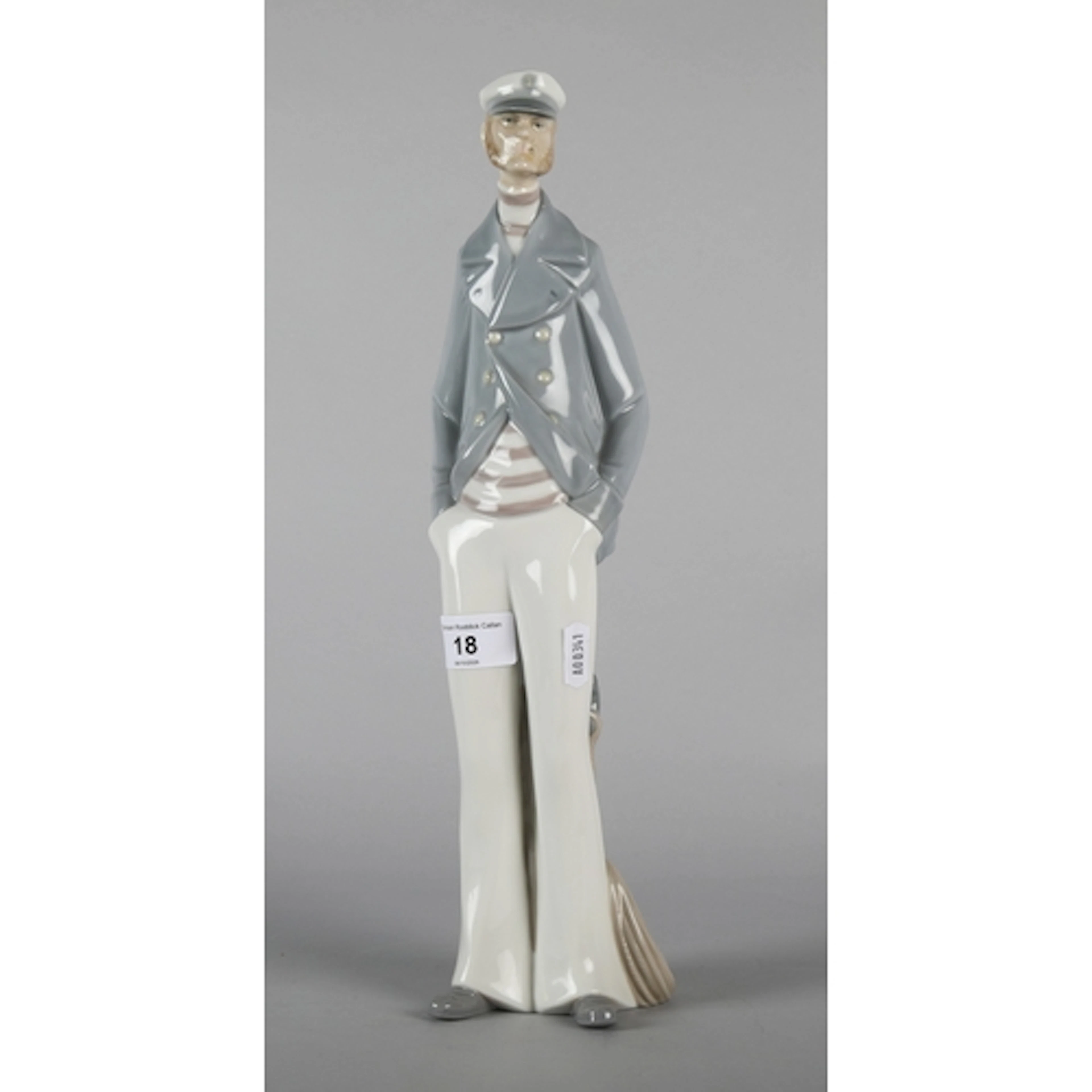 Lladro figure of a sailor, 38cm H.