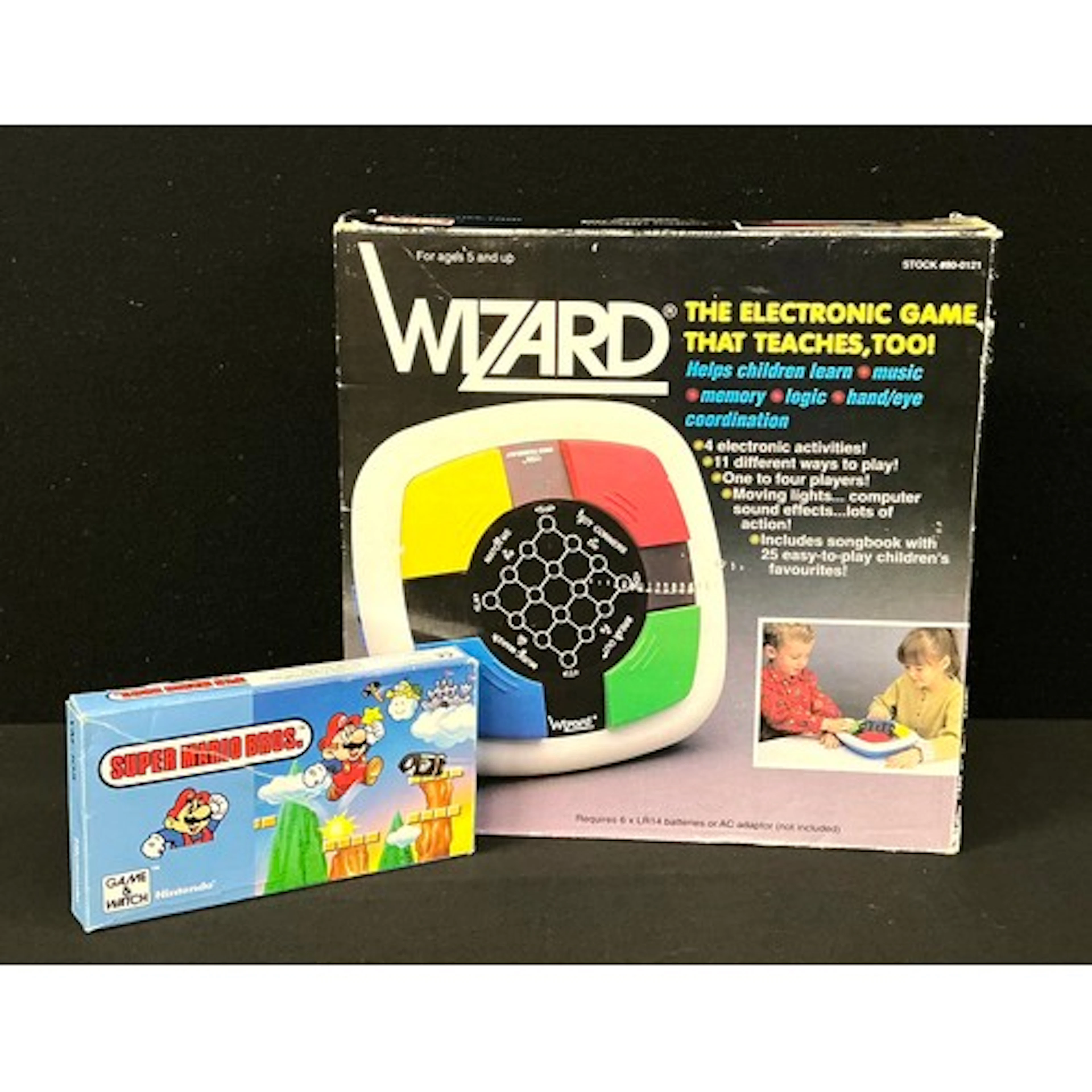 Retro Gaming - a Nintendo Game + Watch Super Mario Bros. edi...