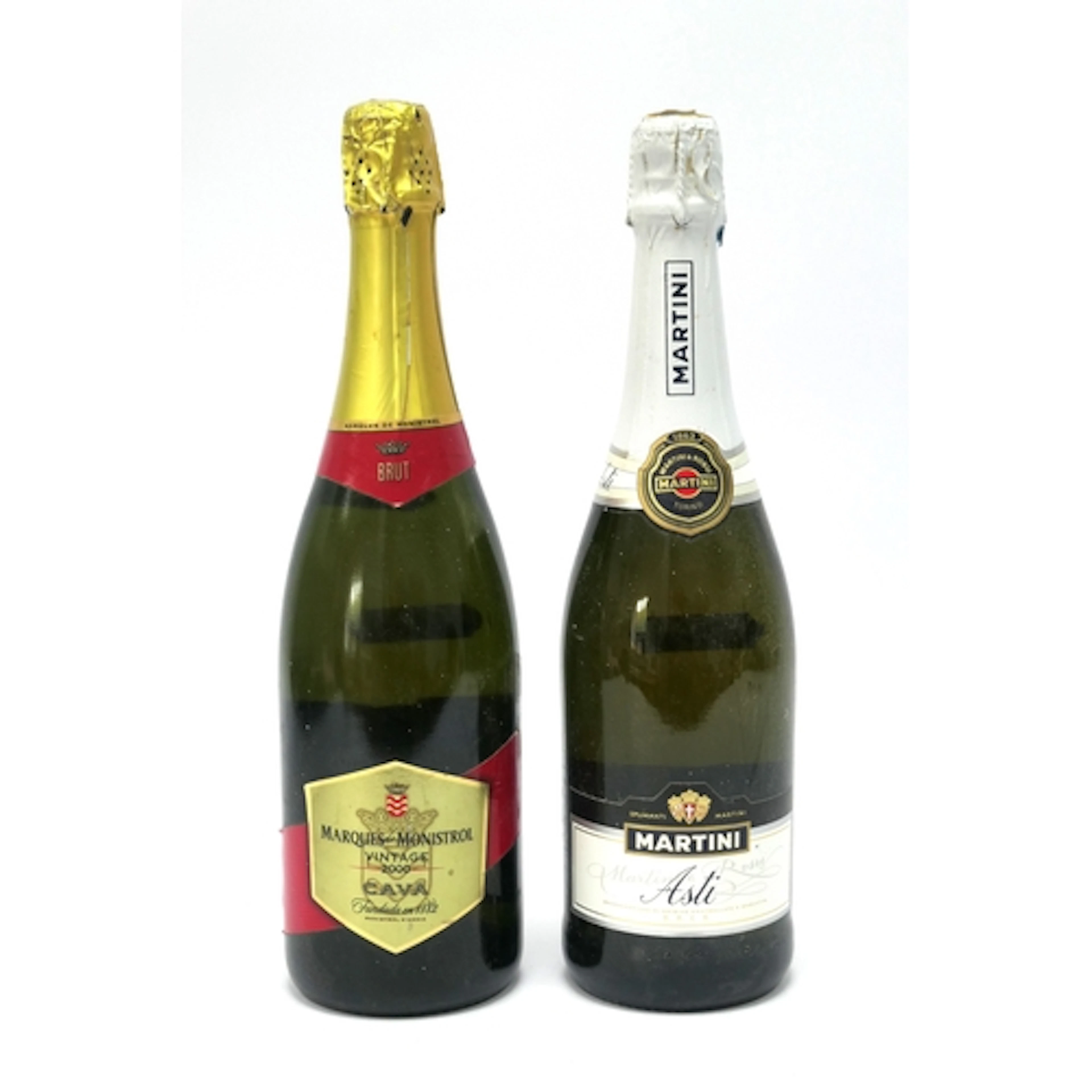 Sparkling Wine - One bottle of Cava and One bottle of Martin...