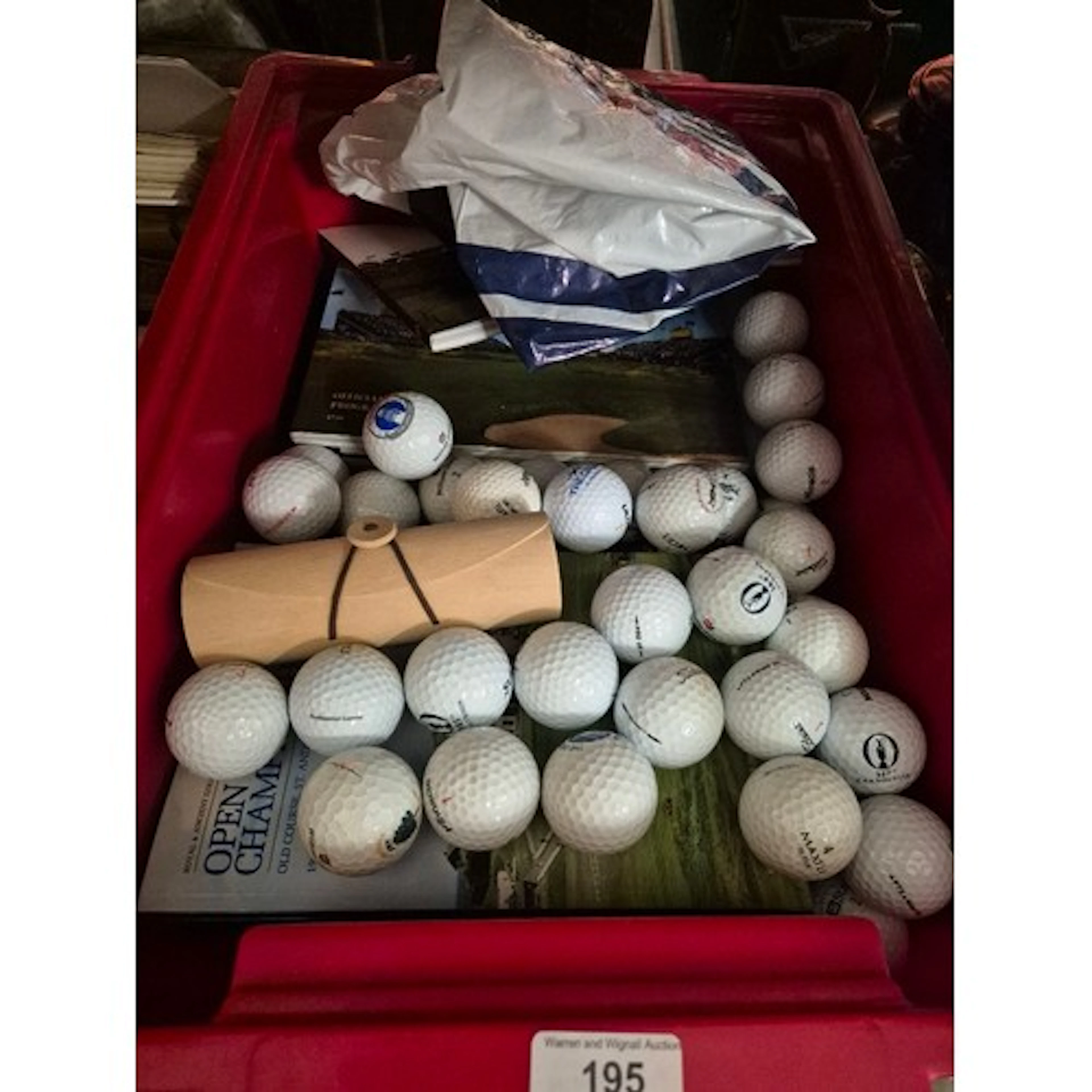 A box of Open Golf memorabilia including over 30 programmes ...