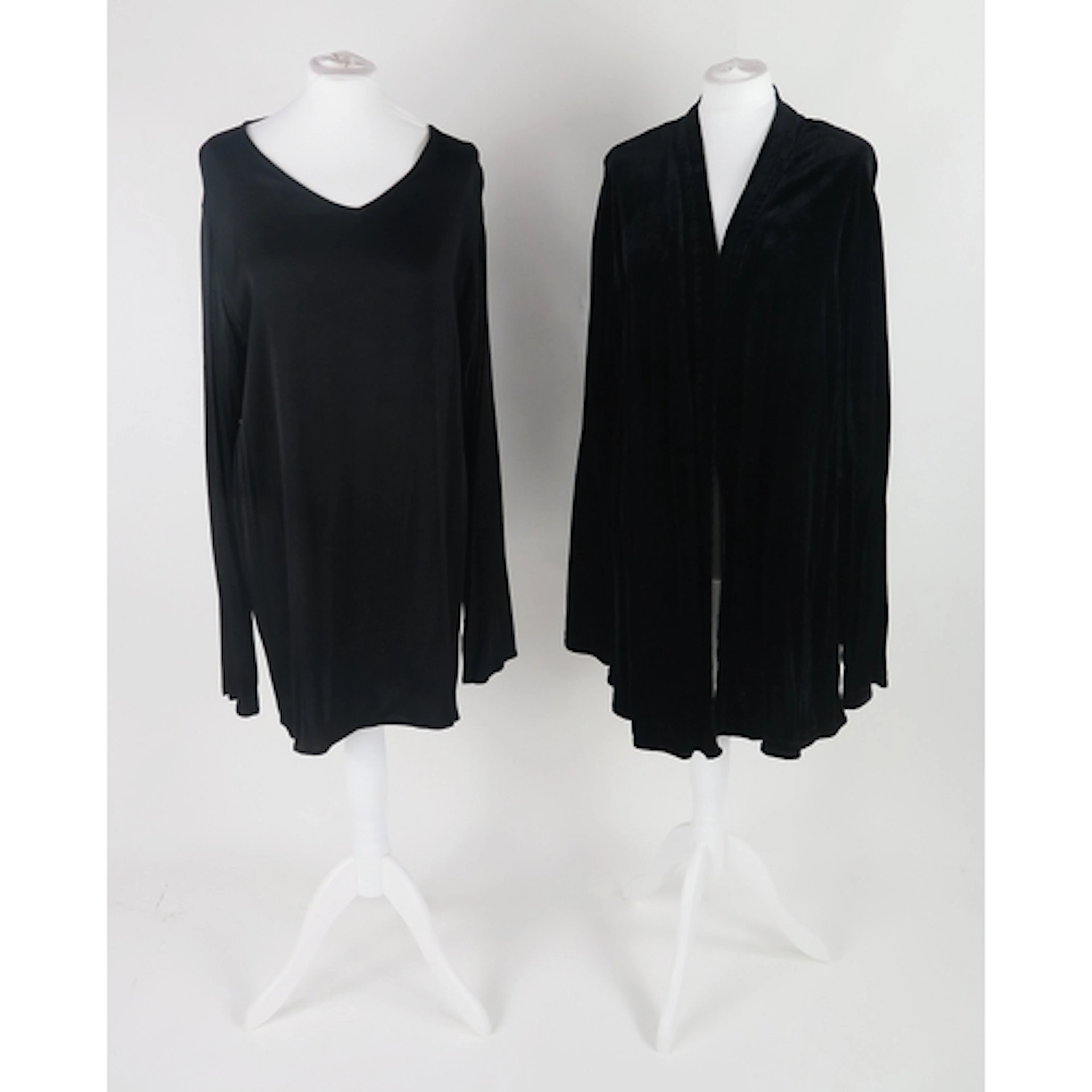 Ghost - assorted lady's clothing including black velvet kimo...