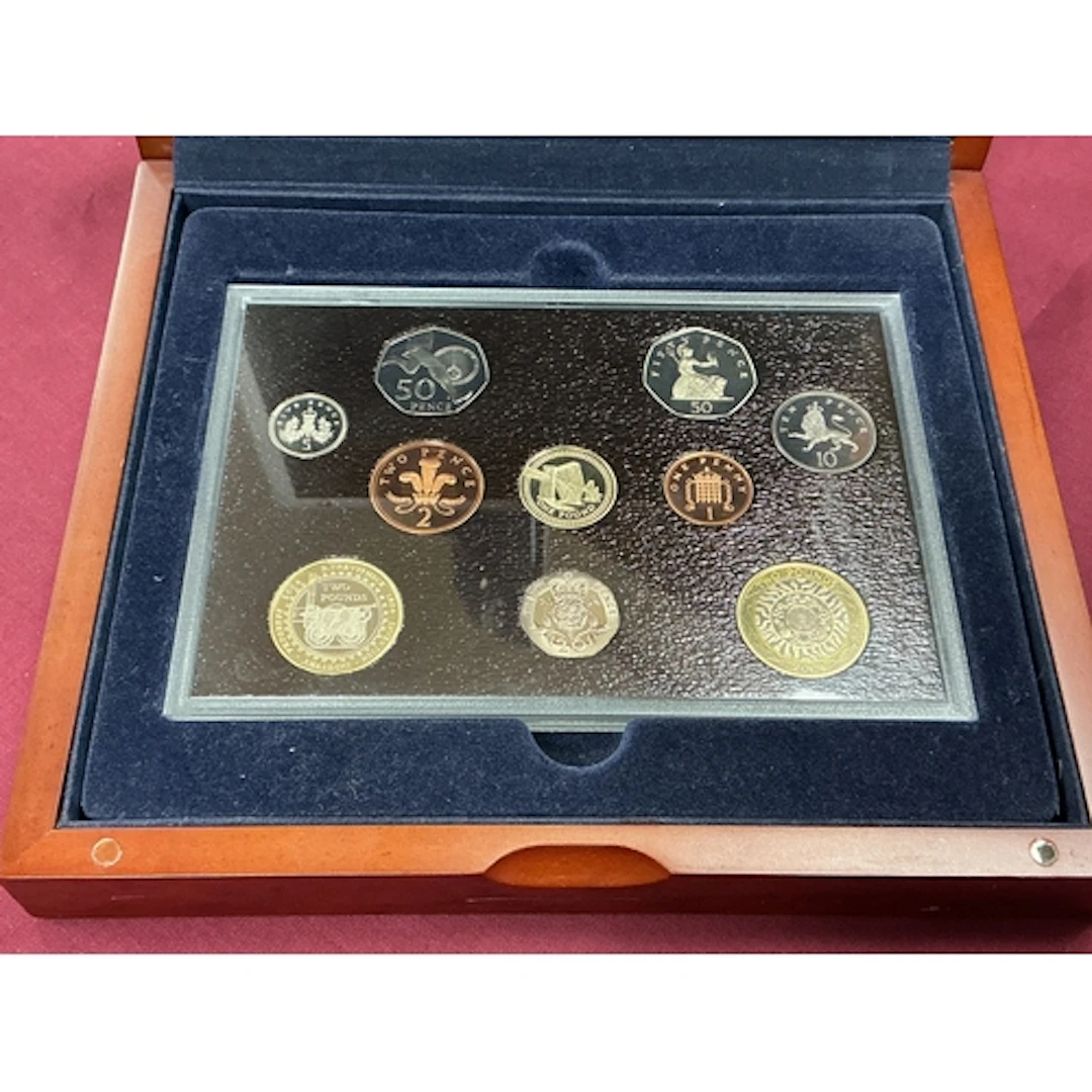 2004 Royal Mint Executive Proof Coin Collection, together wi...