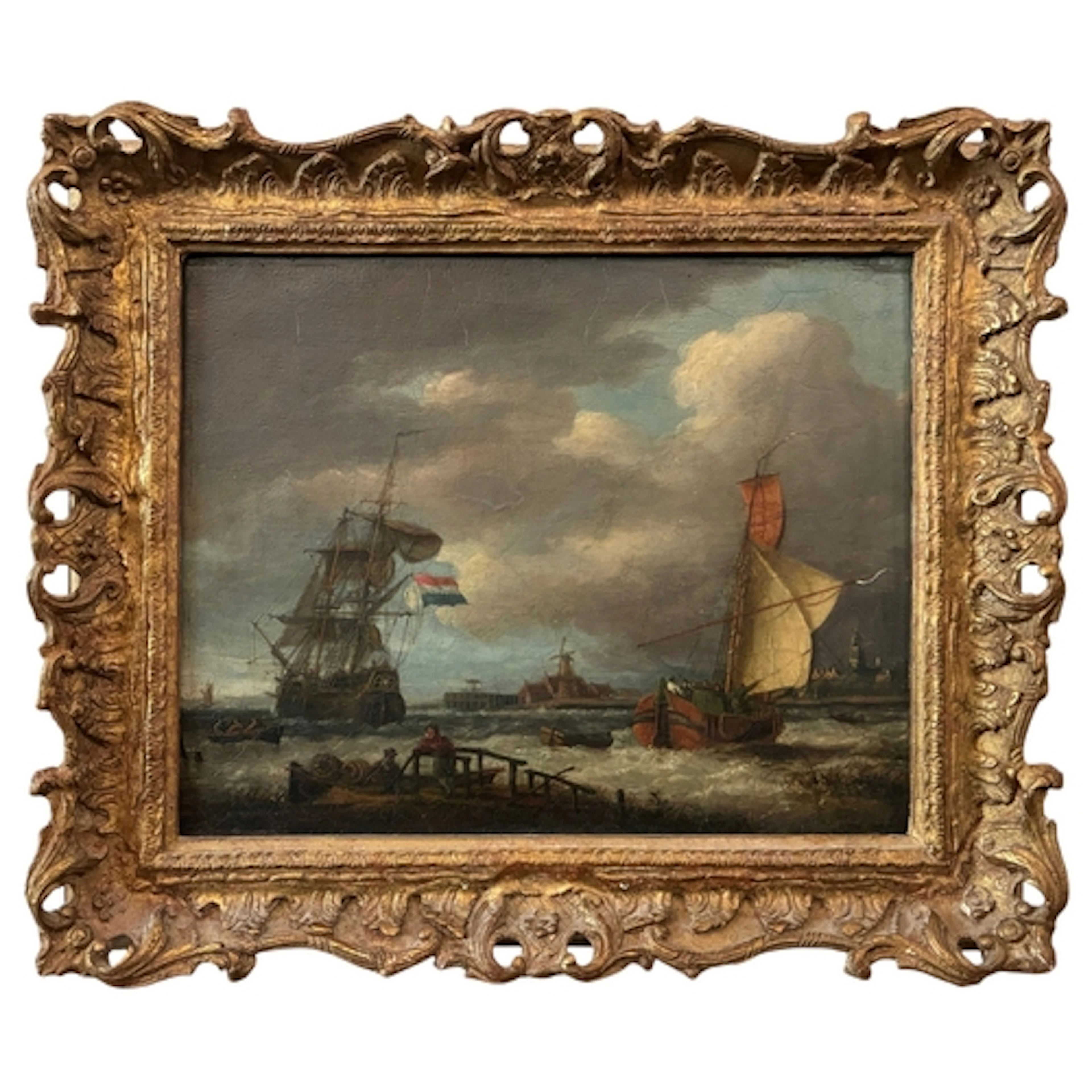 Follower of Willem van de Velde the Younger (1633-1707) - Du...
