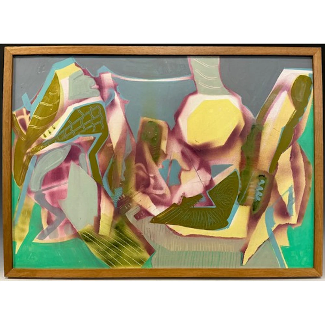 Doreen Lowe (British, 1932-2016) Abstract colour space in g...