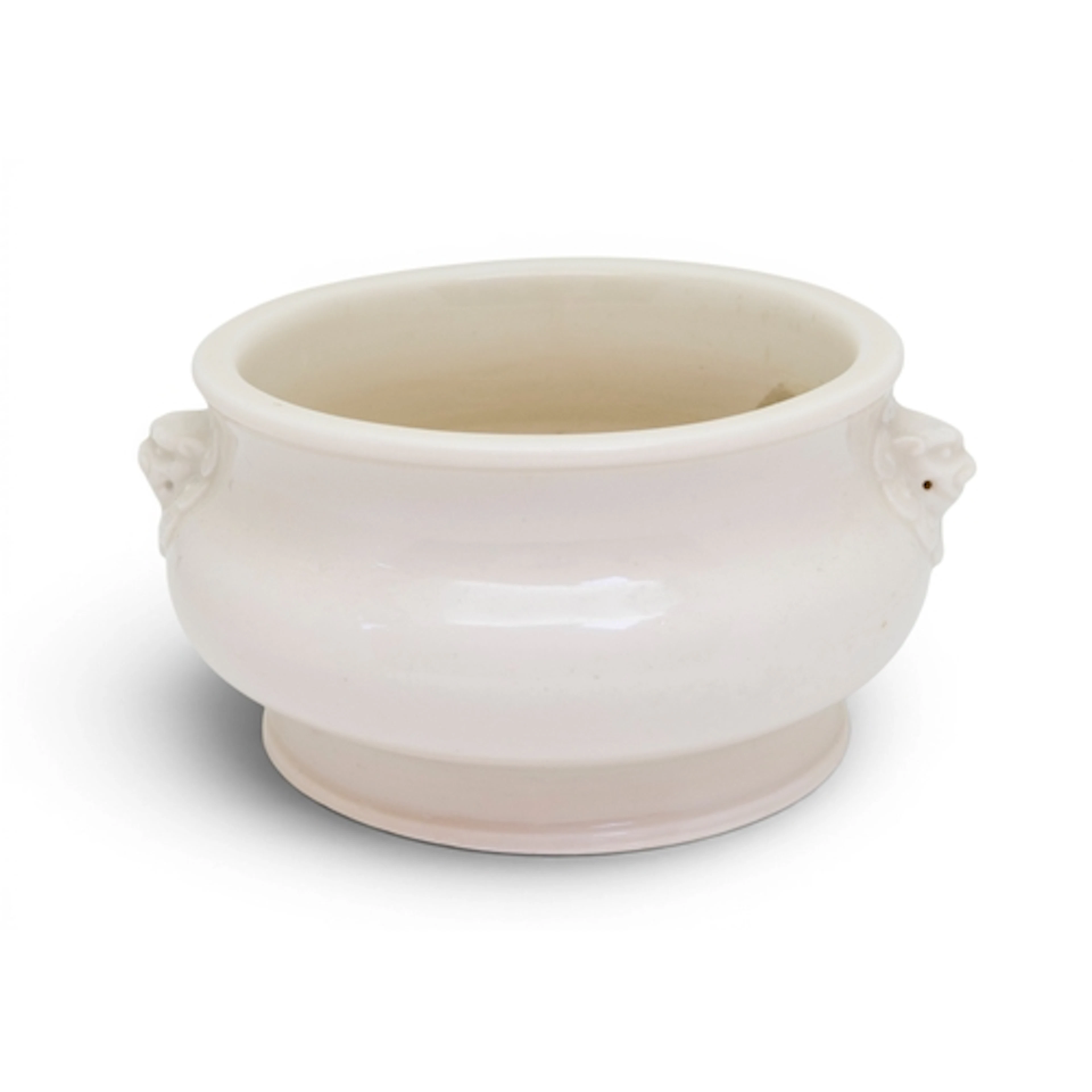 A FINE CHINESE BLANC DE CHINE INCENSE BURNER LATE MING DYNAS...