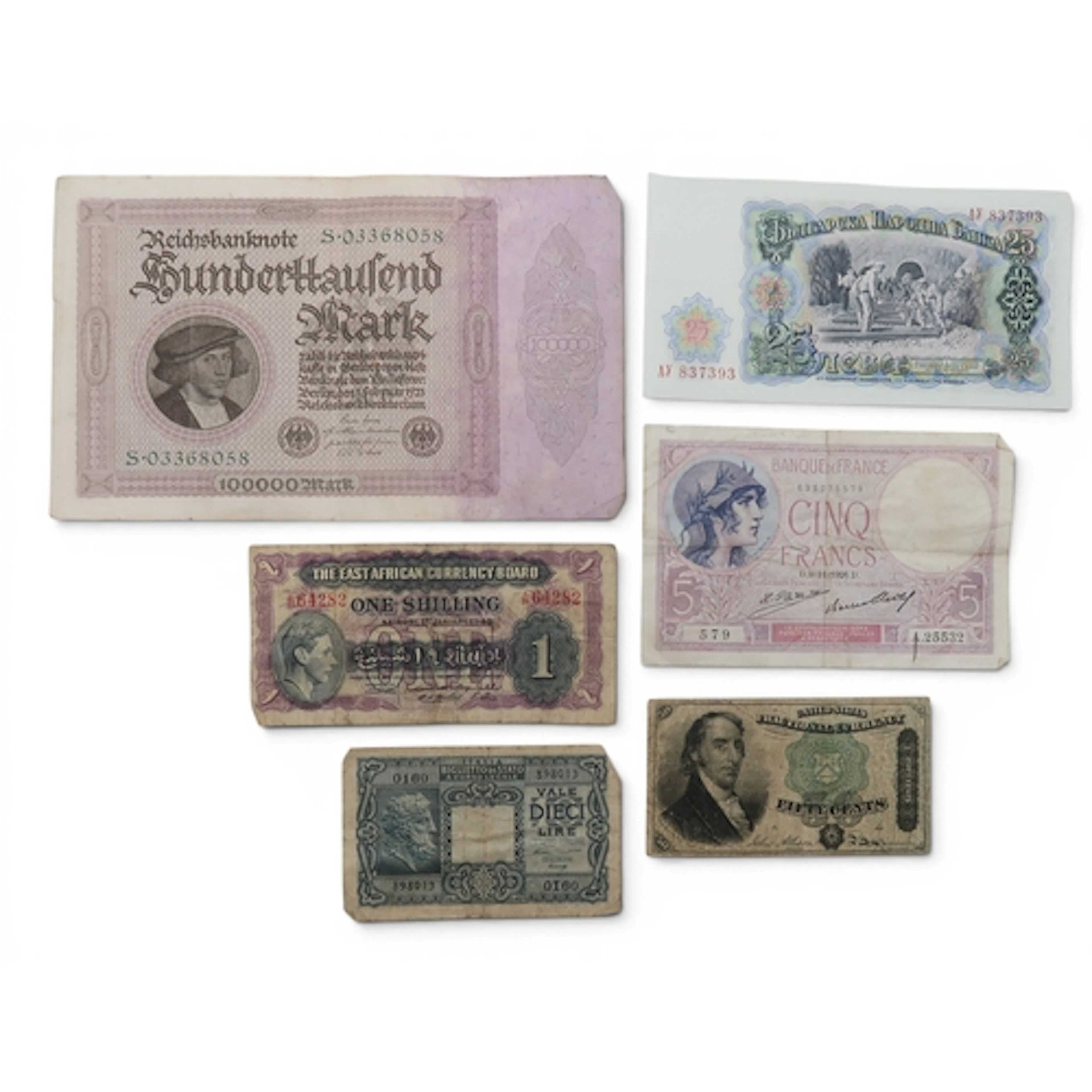 BANKNOTES Bulgaria People's Republic (1946-1990) 25 Lev...