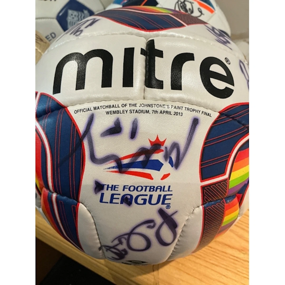 Southend Signed Football Collection: Official match ball of ...