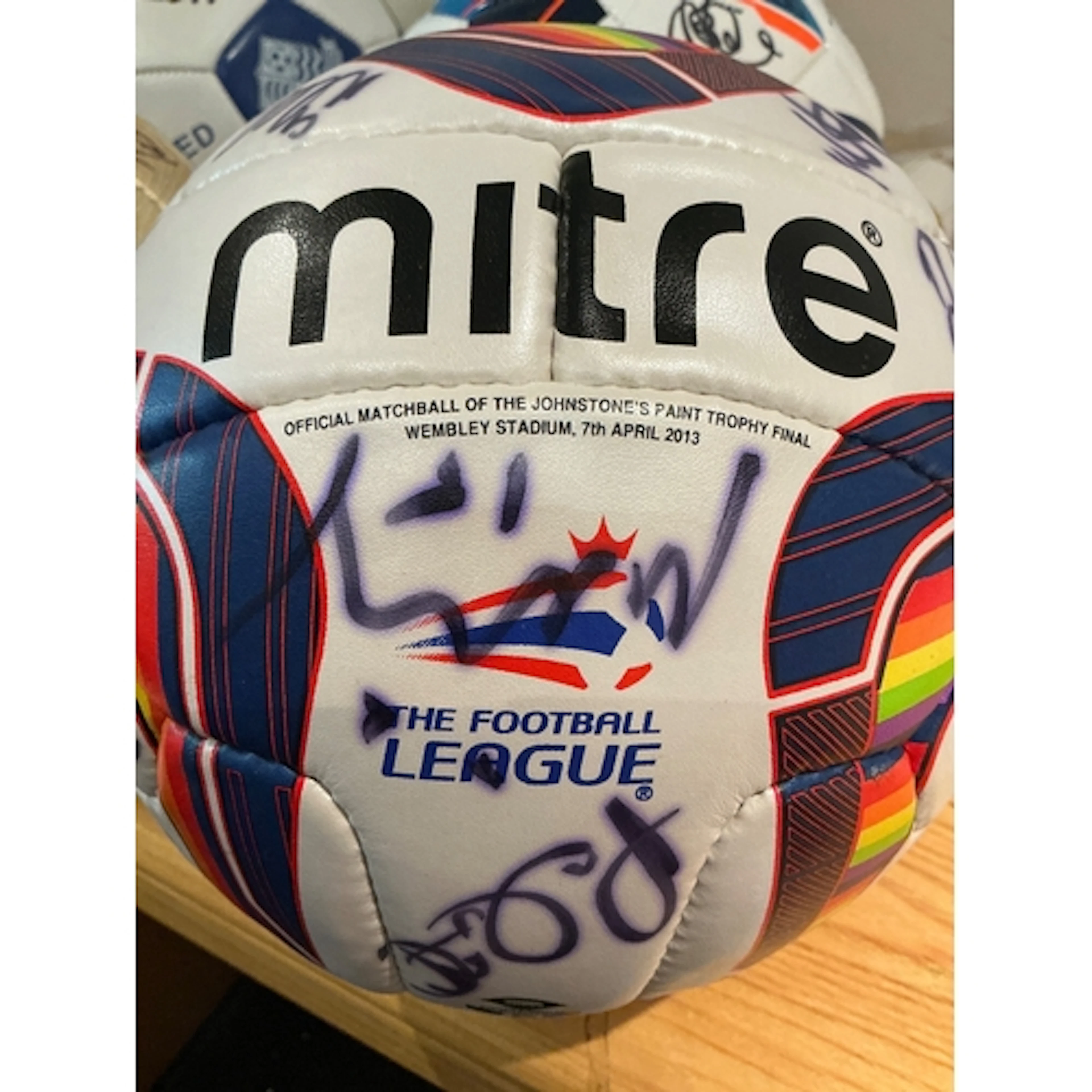 Southend Signed Football Collection: Official match ball of ...