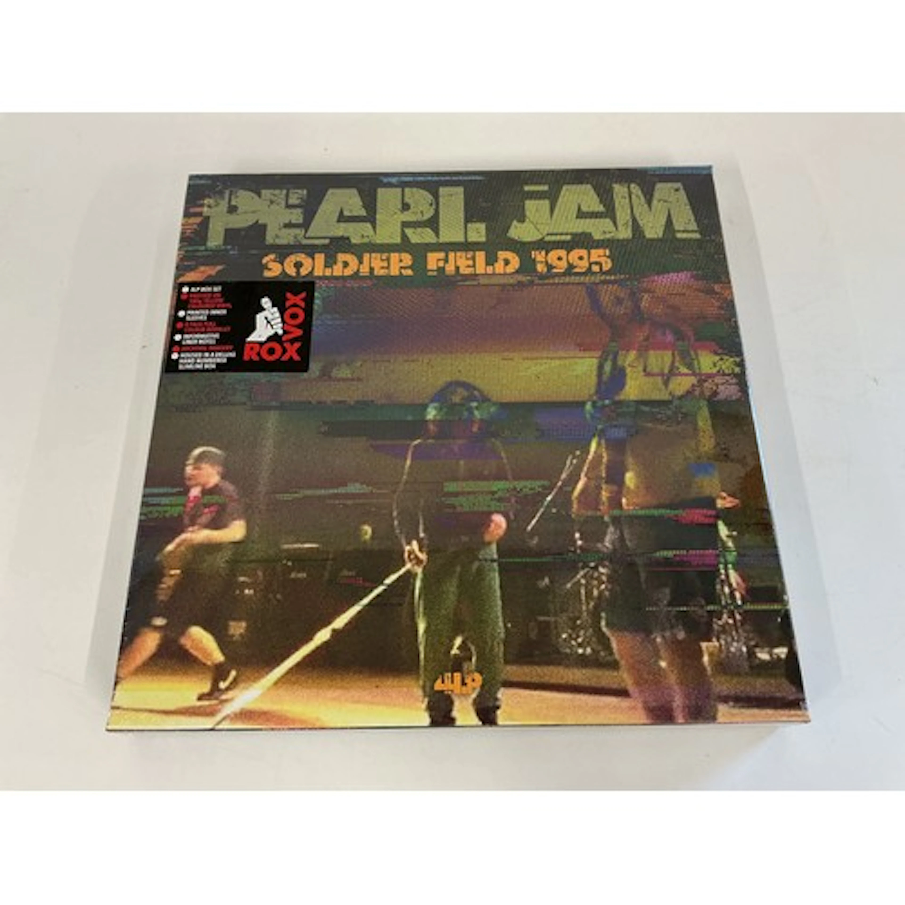 A sealed Pearl Jam - Soldier Field 1995 4LP coloured vinyl b...
