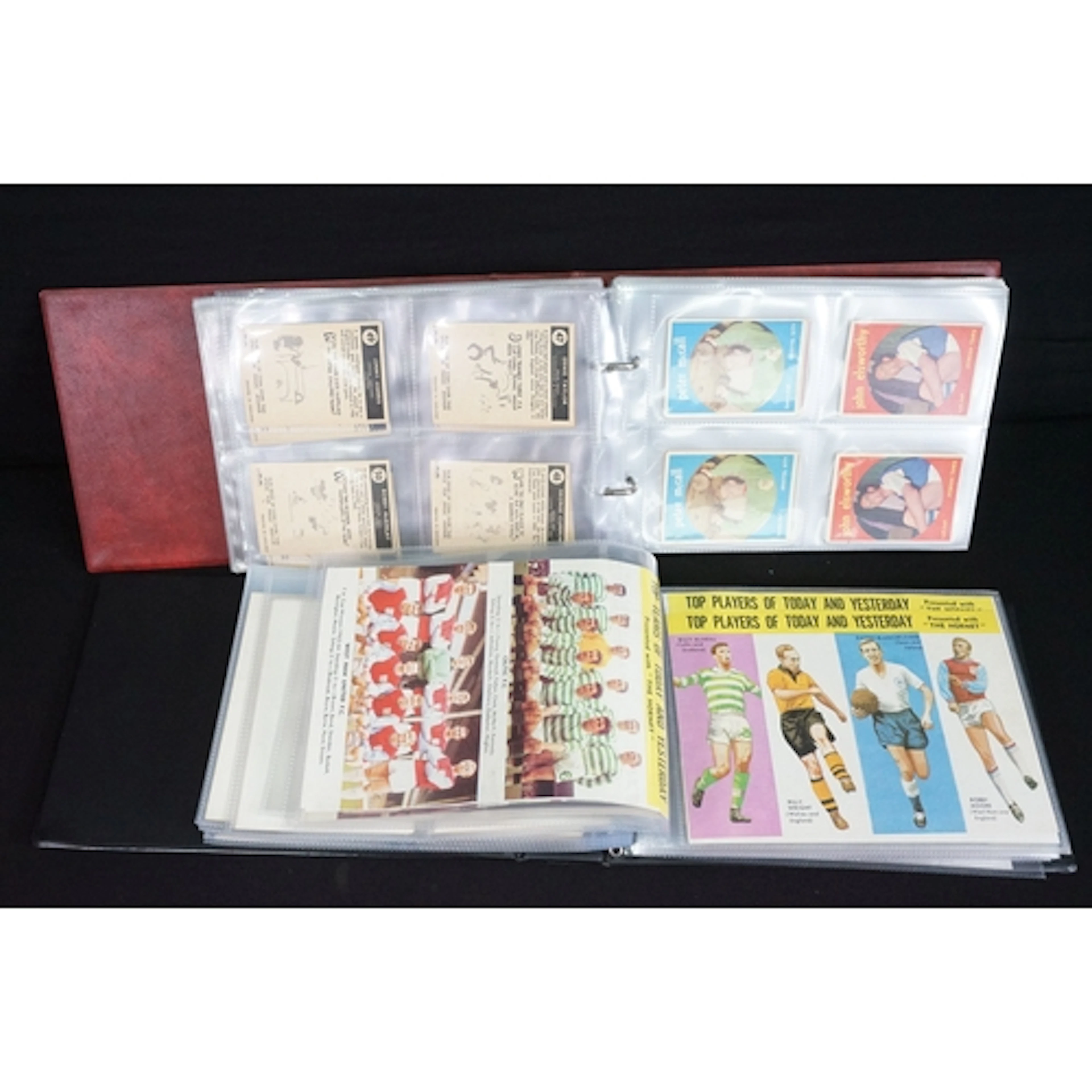 Cigarette Cards - A large collection of football cigarette, ...