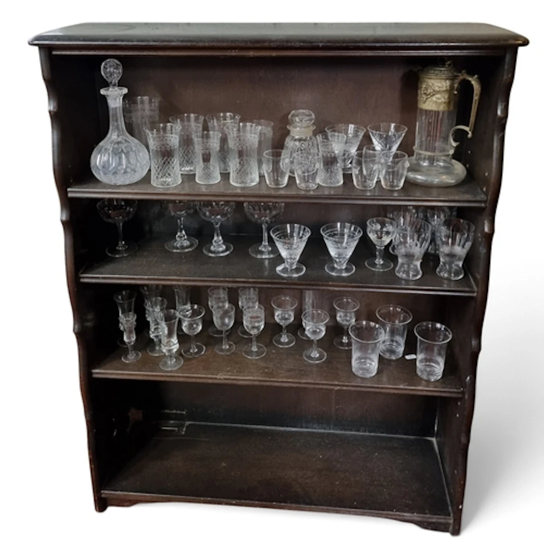 A good Ercol open Bookcase. 91 x 24 x H 113 cm approx.