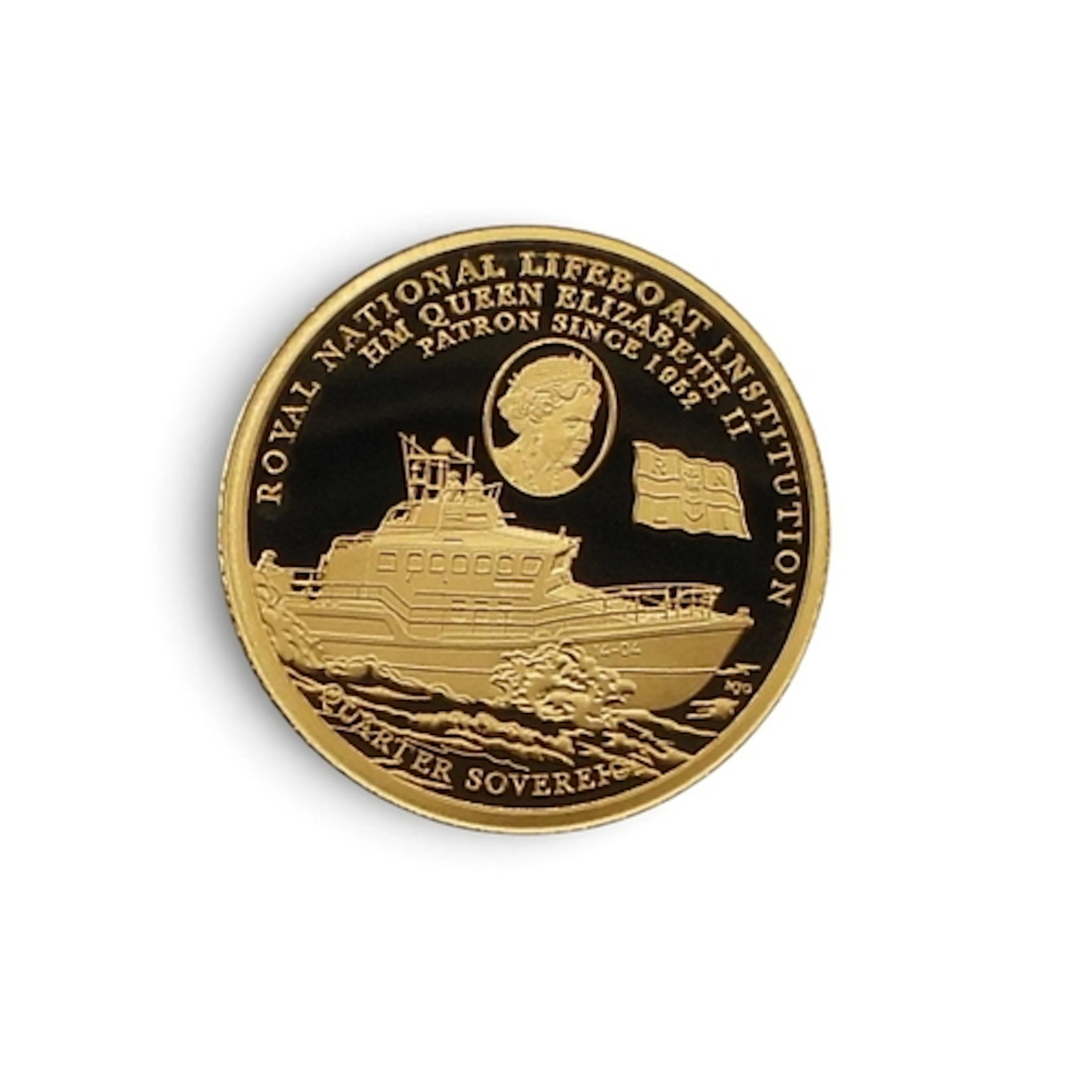 Elizabeth II (1952-2022) Quarter Sovereign 2022 Royal Nation...