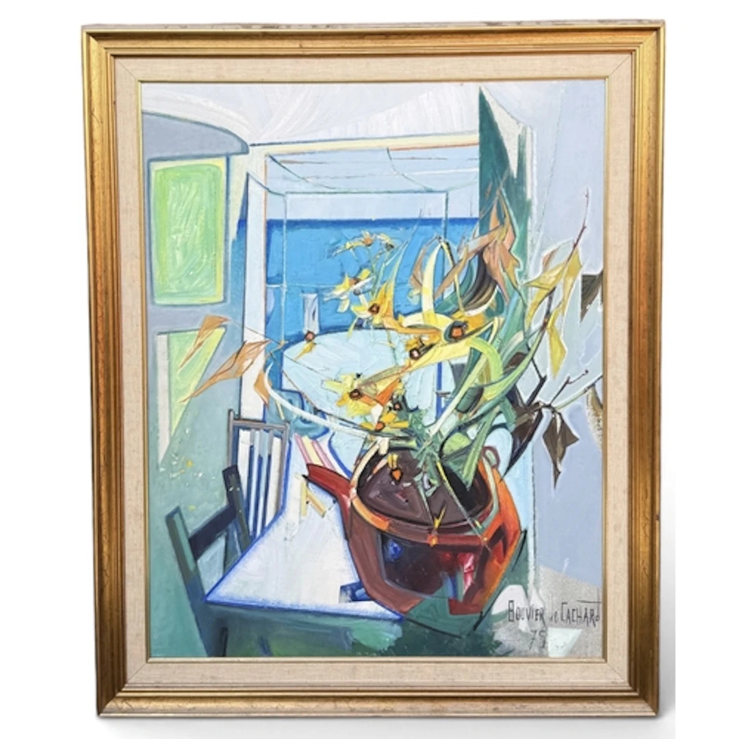 BOUVIER DE CACHARD (B FRANCE 1927): "LA TERRACE EN ESPAGNE" ...