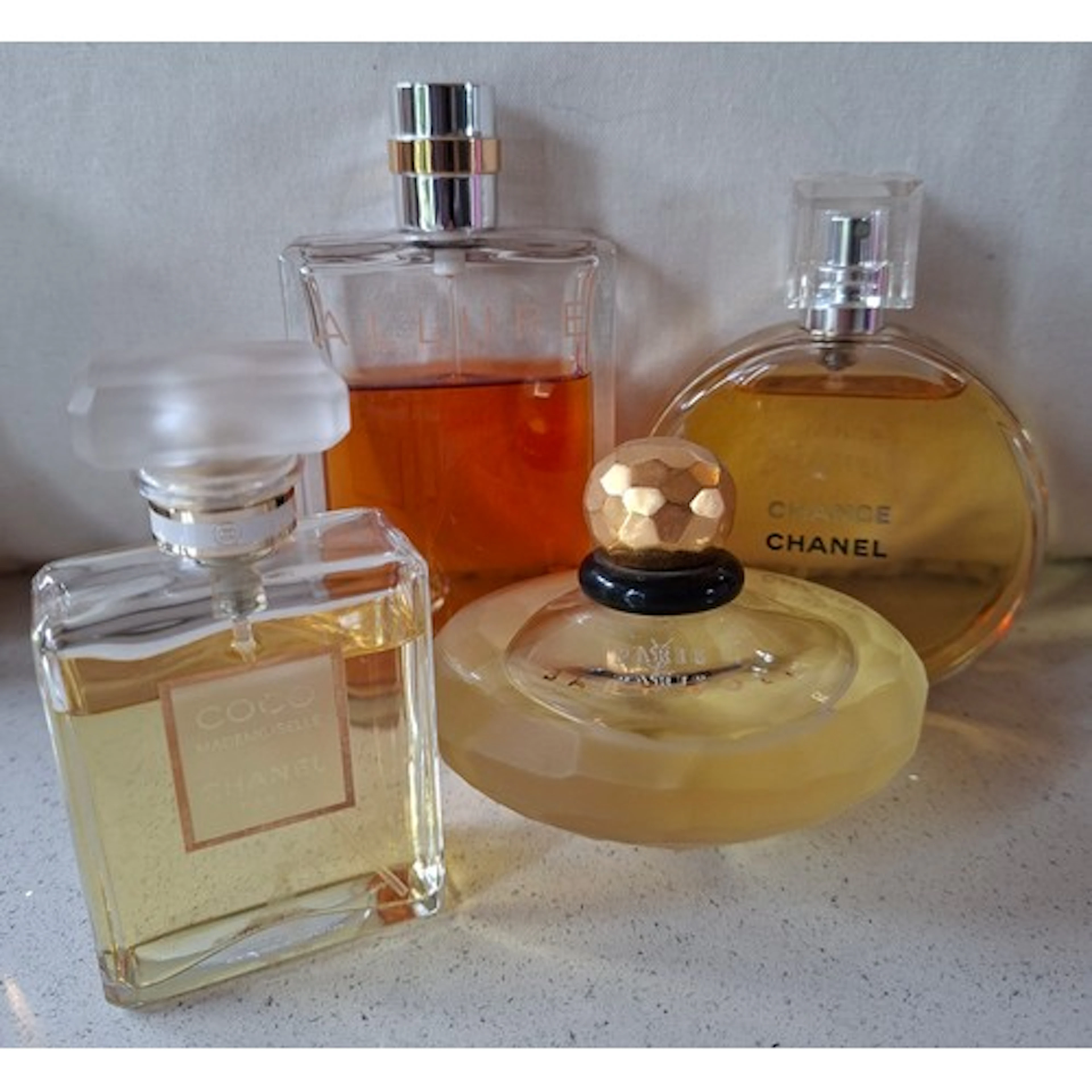 Chanel and YSL- 4 fragrances comprising Chanel Allure Eau de...